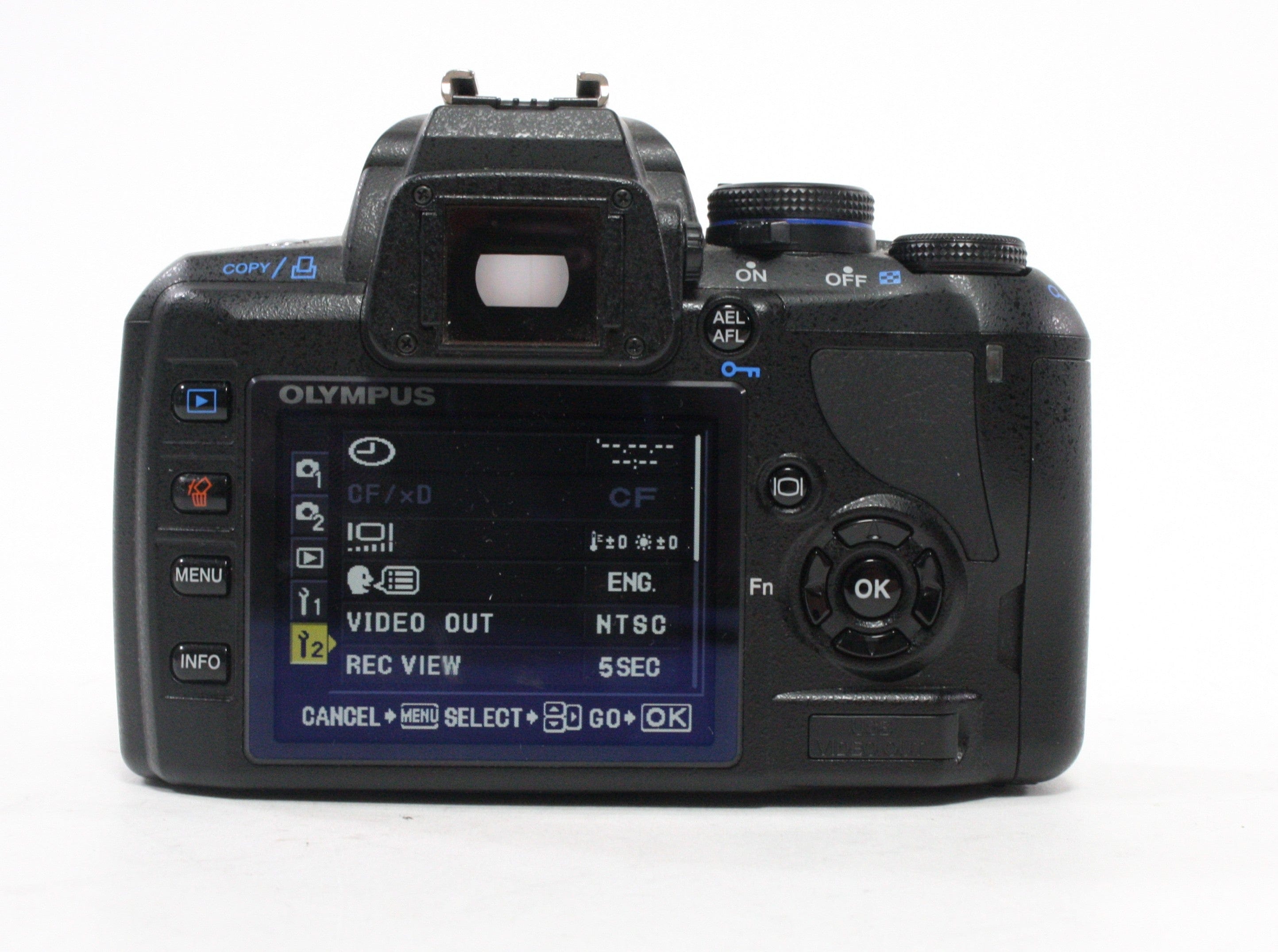 Olympus E-420 Digital SLR Camera with 14-42mm f/305-5.6 Lens- 433 Clicks