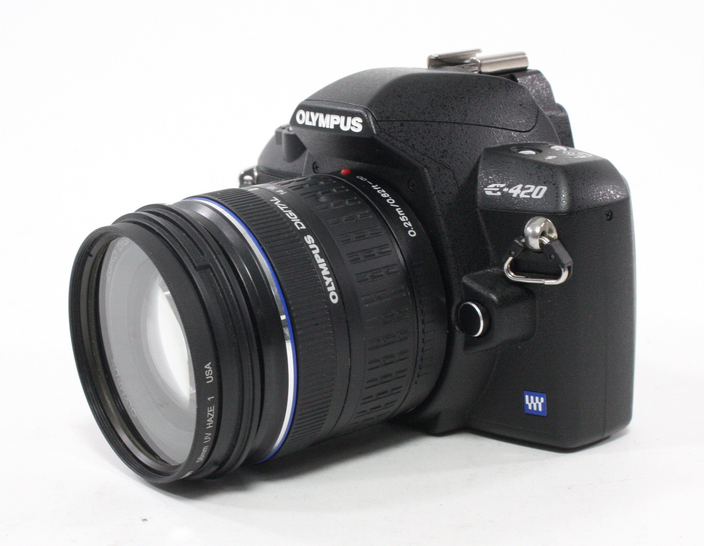 Olympus E-420 Digital SLR Camera with 14-42mm f/305-5.6 Lens- 433 Clicks