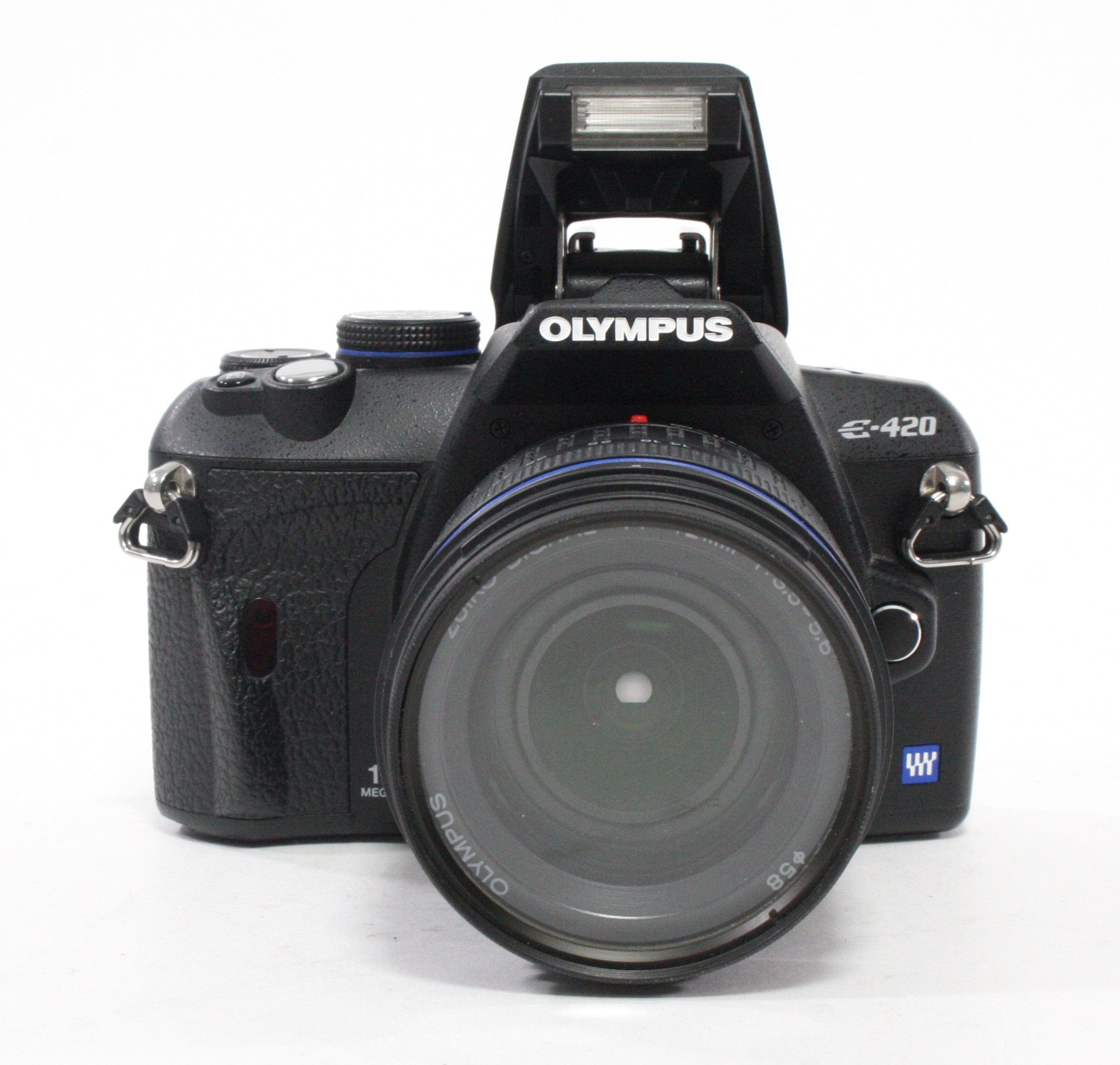 Olympus E-420 Digital SLR Camera with 14-42mm f/305-5.6 Lens- 433 Clicks