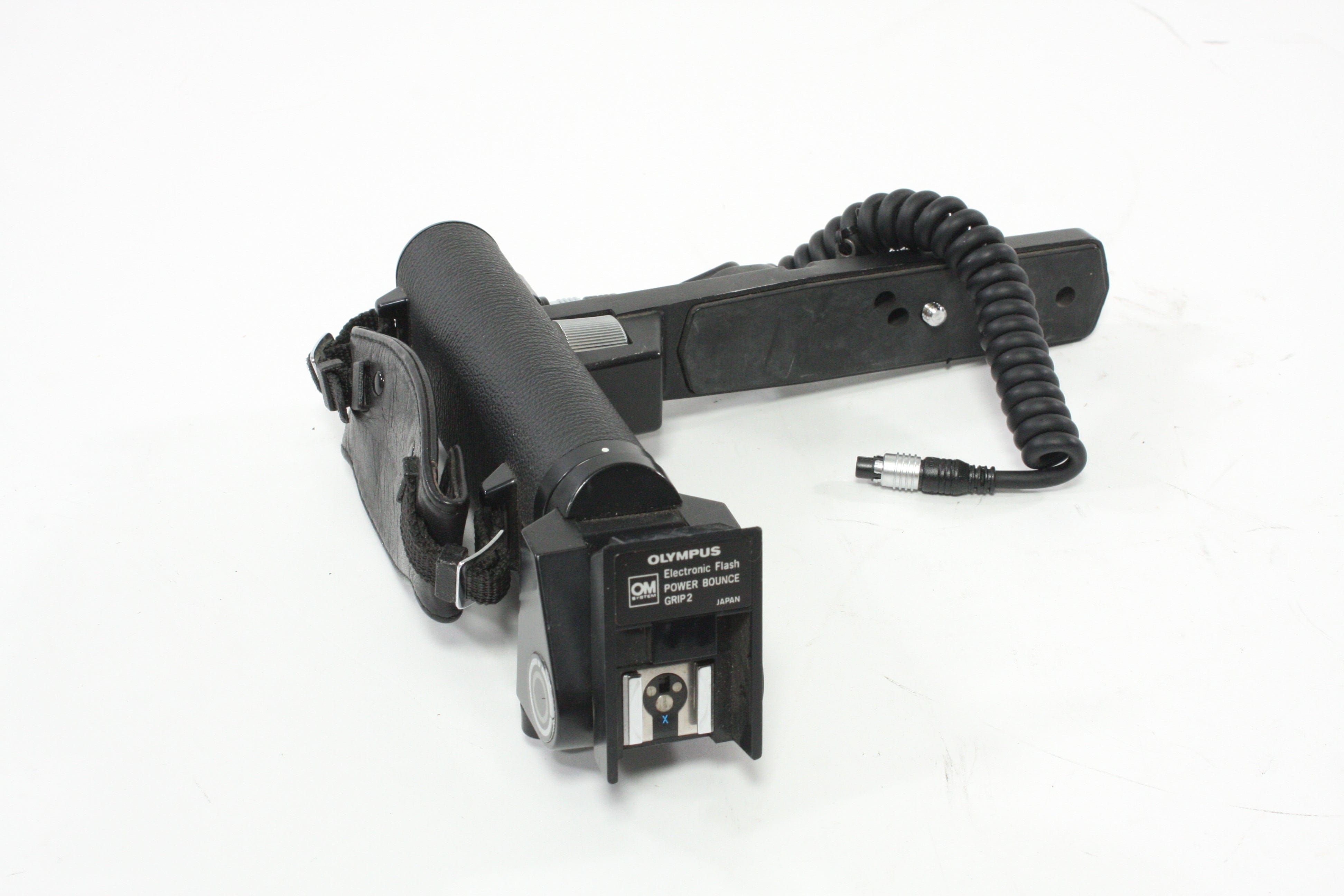 Olympus Electronic Power Bounce Grip 2 with PC Cable and 5 Pin Cable