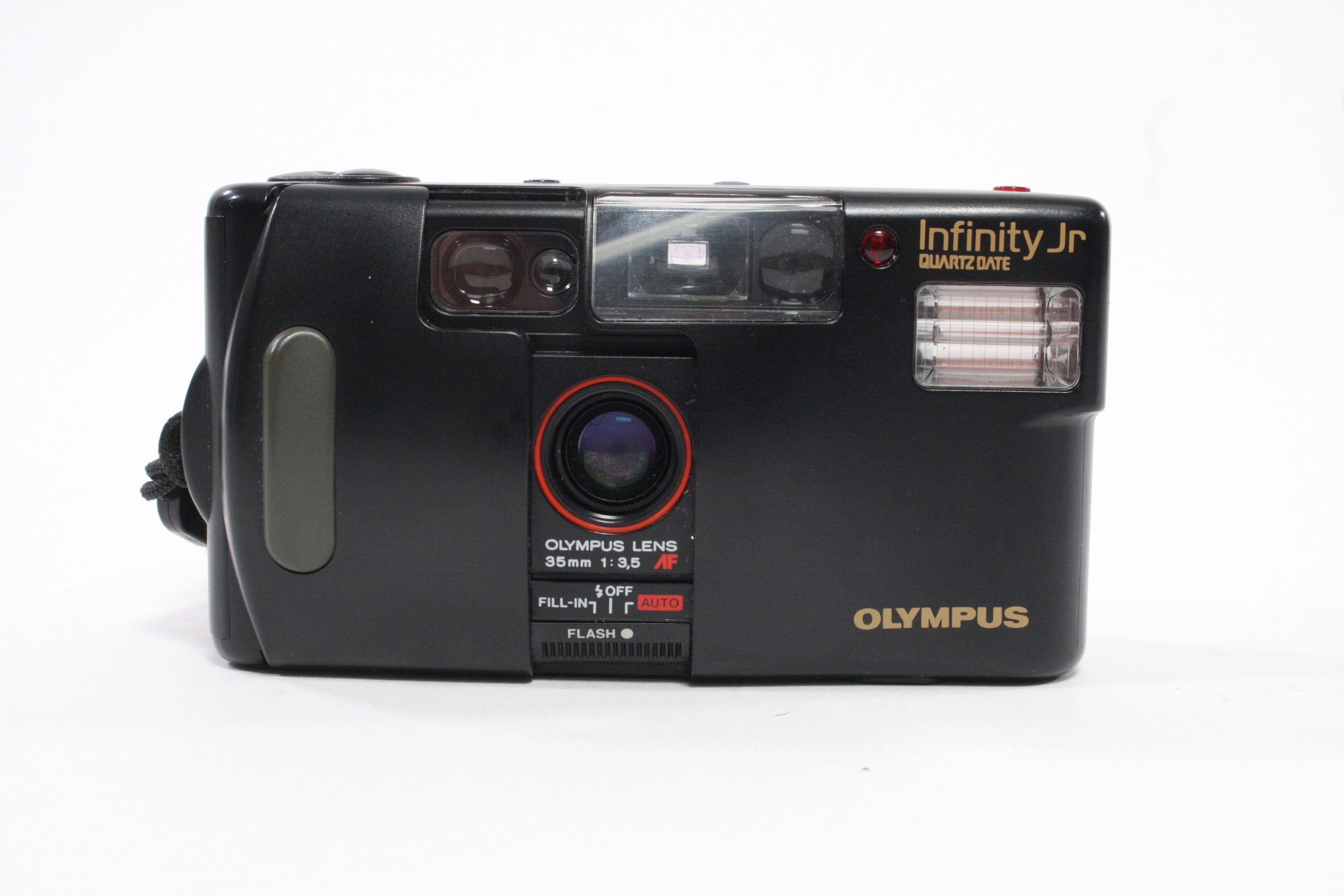 Olympus Infinity Jr Quartz Date 35mm Point-and-Shoot Camera