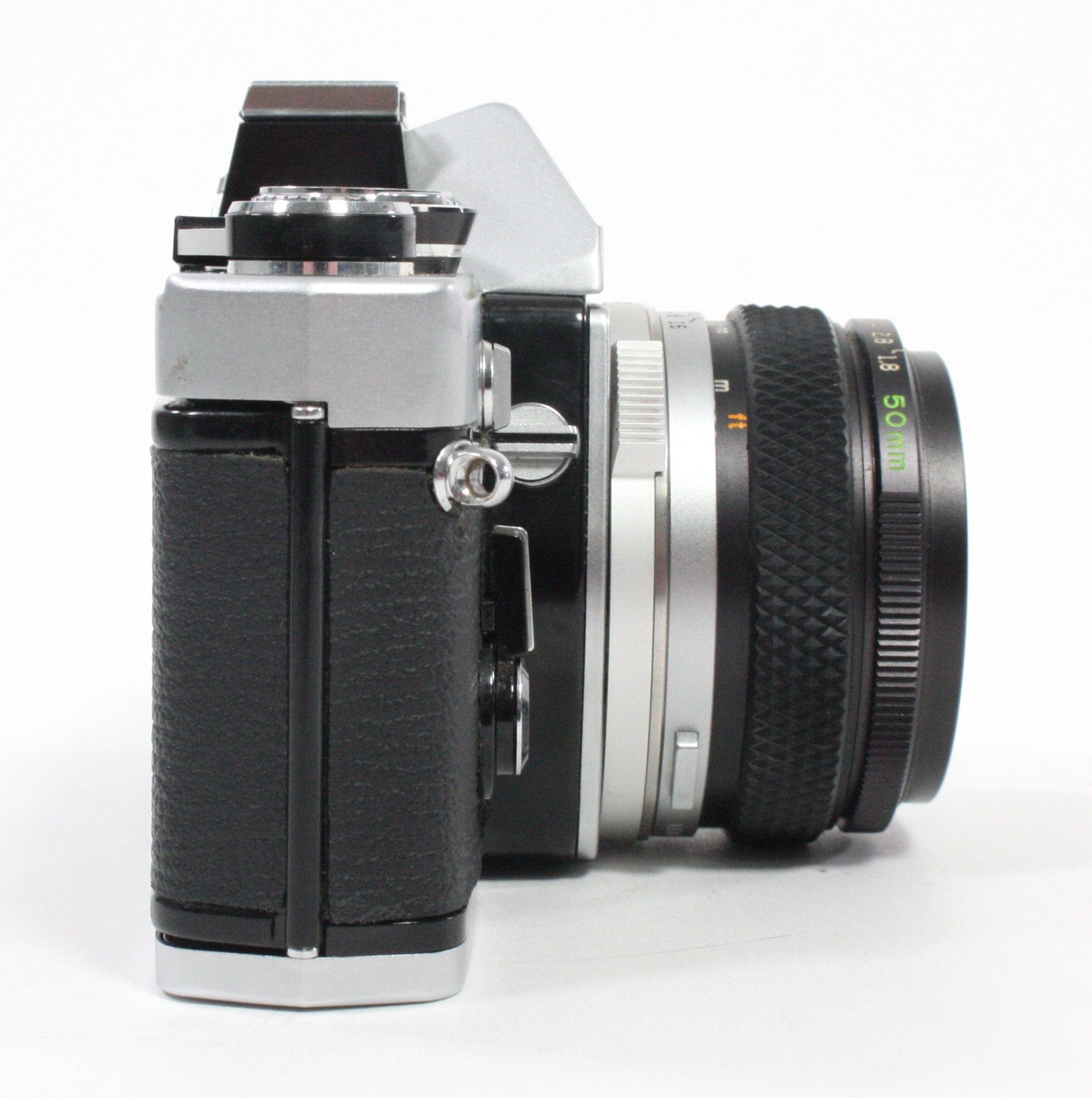 Olympus OM-1 35mm SLR Camera with 50mm f/1.8 Lens