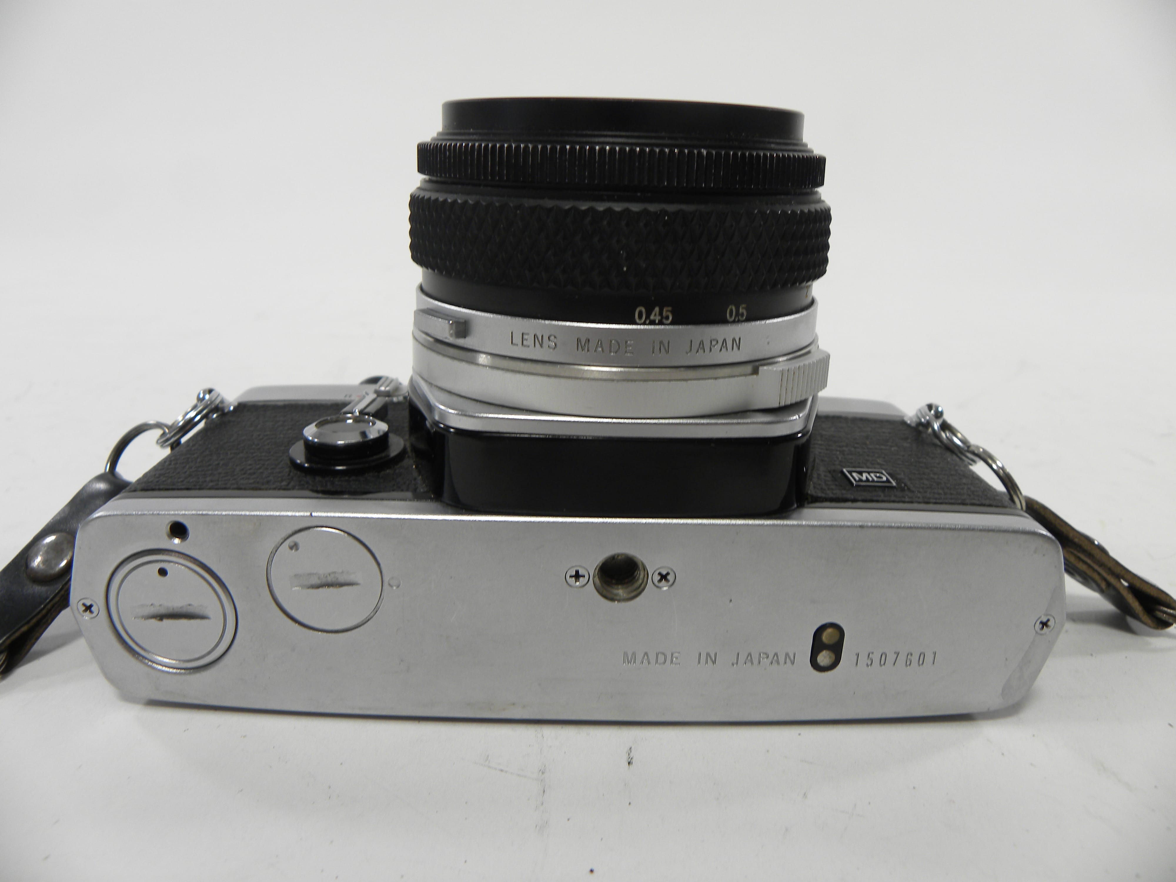 Olympus OM-1 35mm SLR w/F. Zuiko Auto-S 50mm f1.8