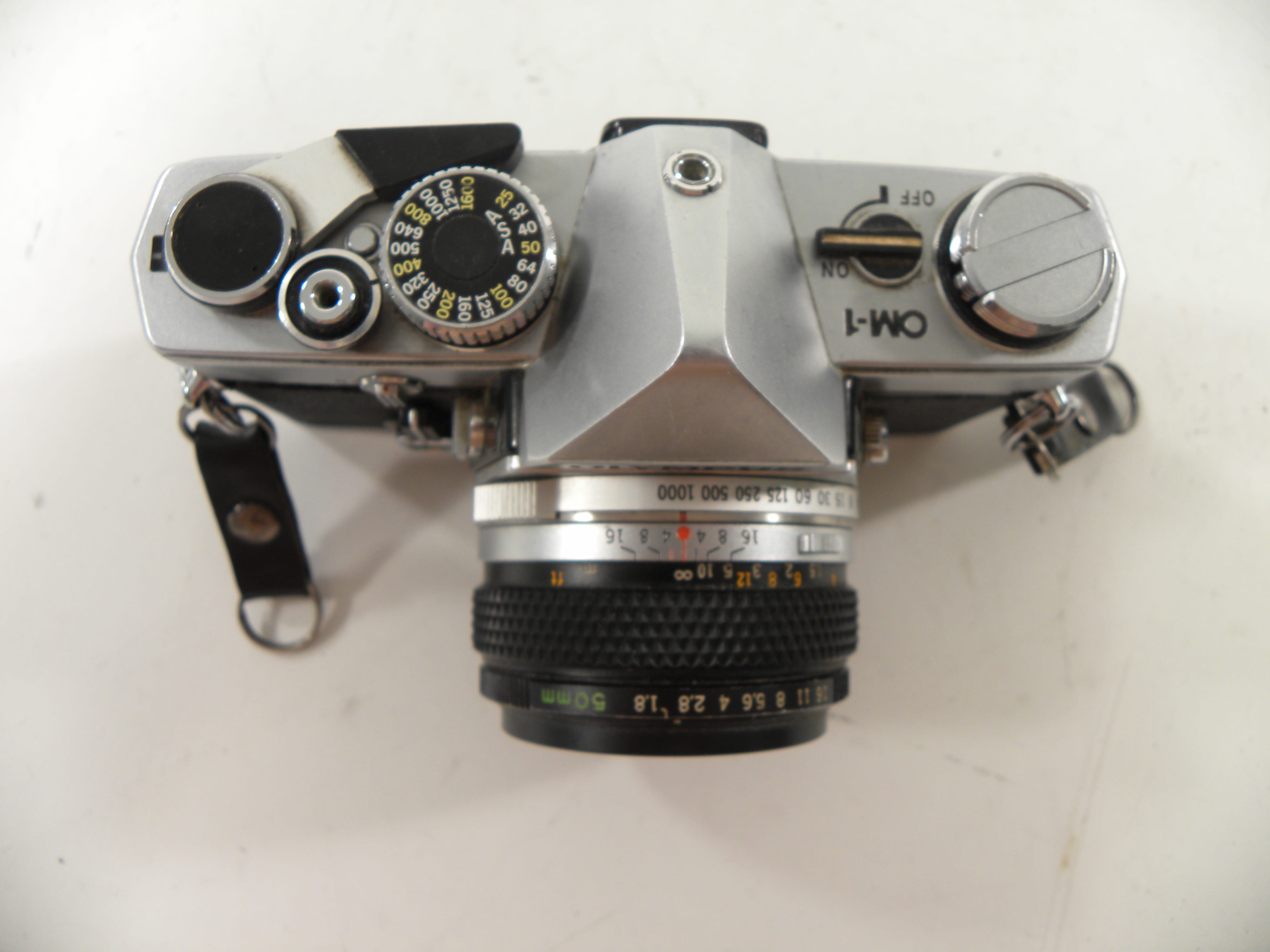 Olympus OM-1 35mm SLR w/F. Zuiko Auto-S 50mm f1.8