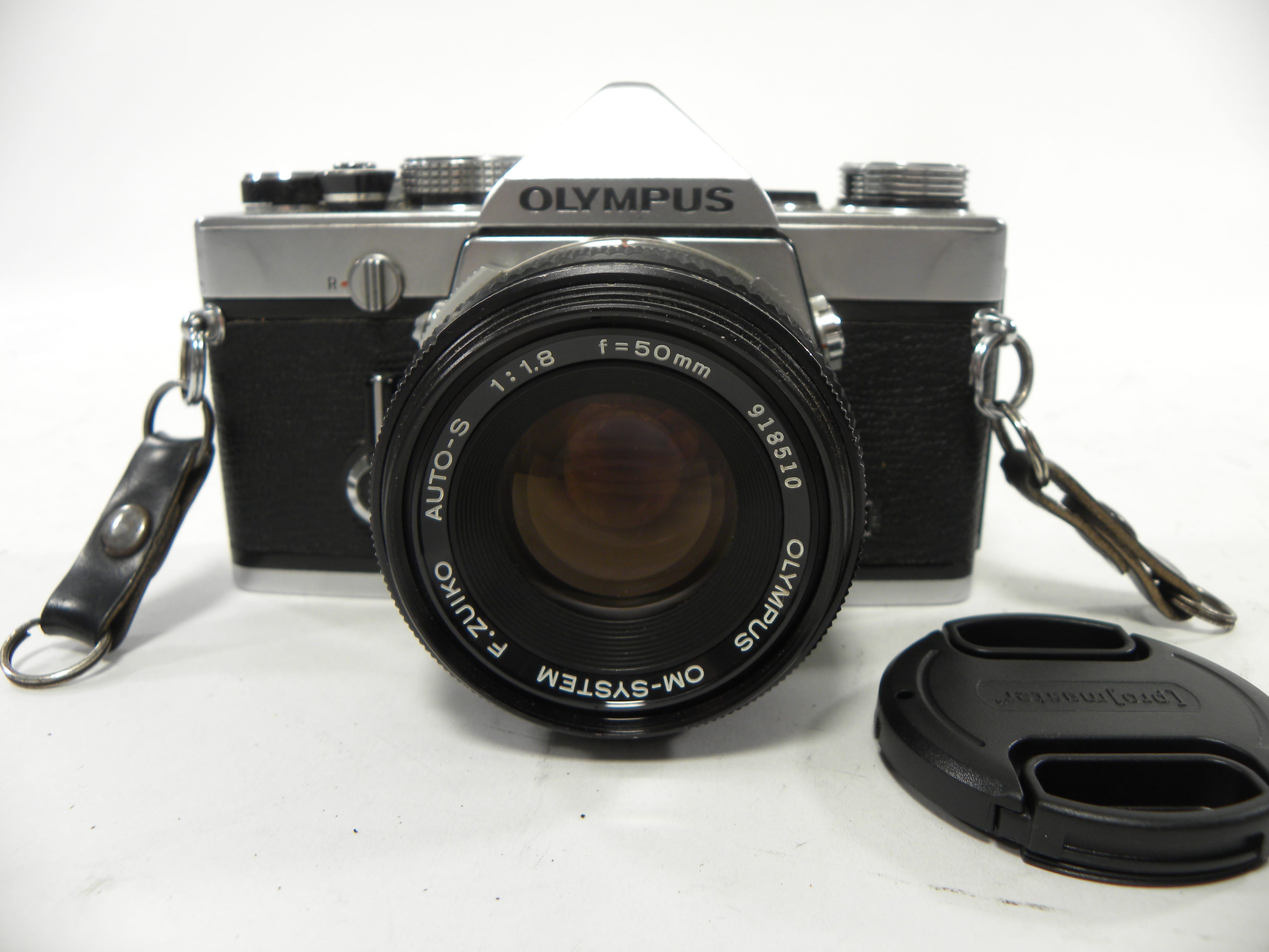 Olympus OM-1 35mm SLR w/F. Zuiko Auto-S 50mm f1.8