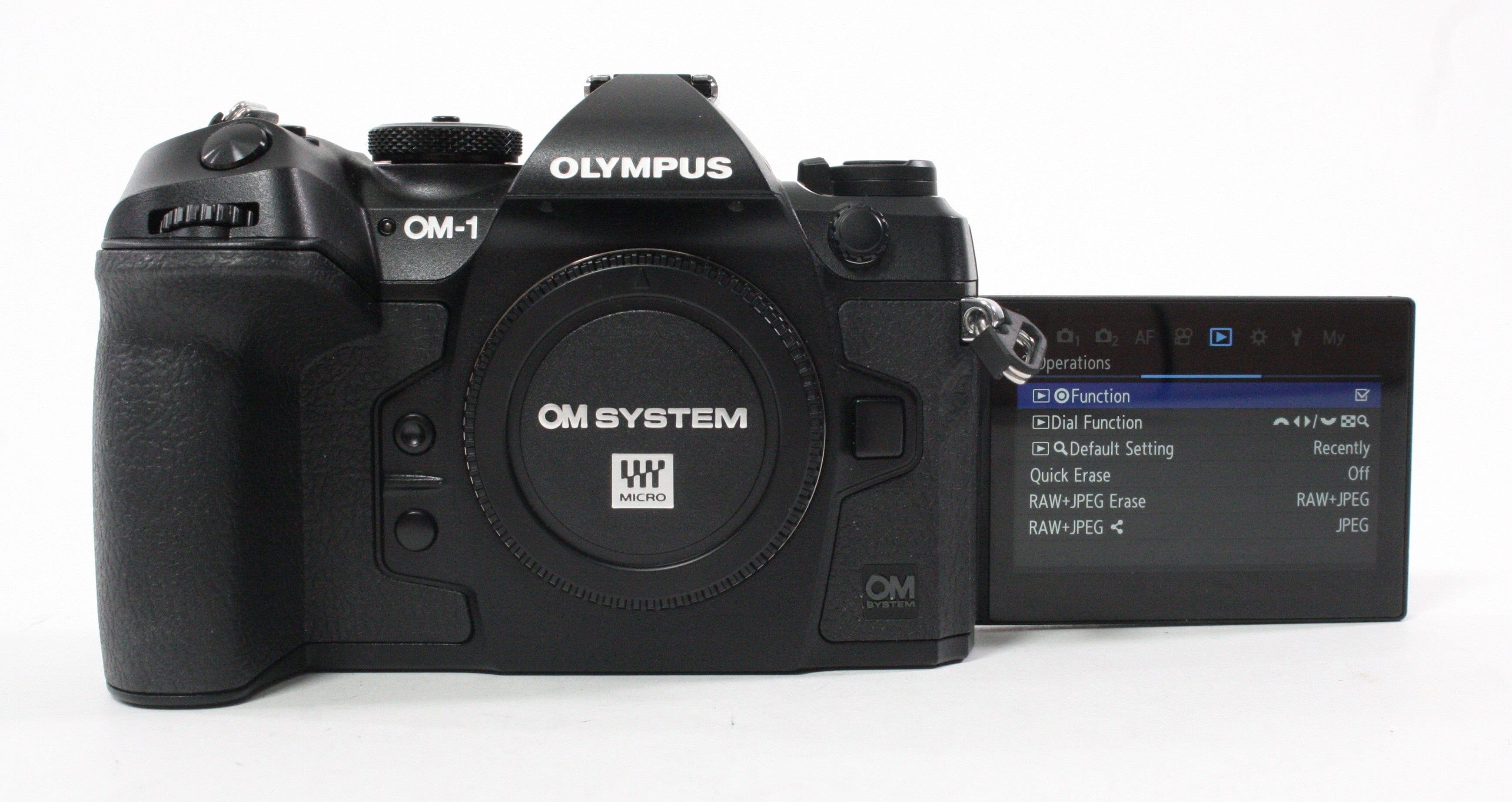 Olympus OM-1 Mirrorless Digital Camera with Shutter Count 704