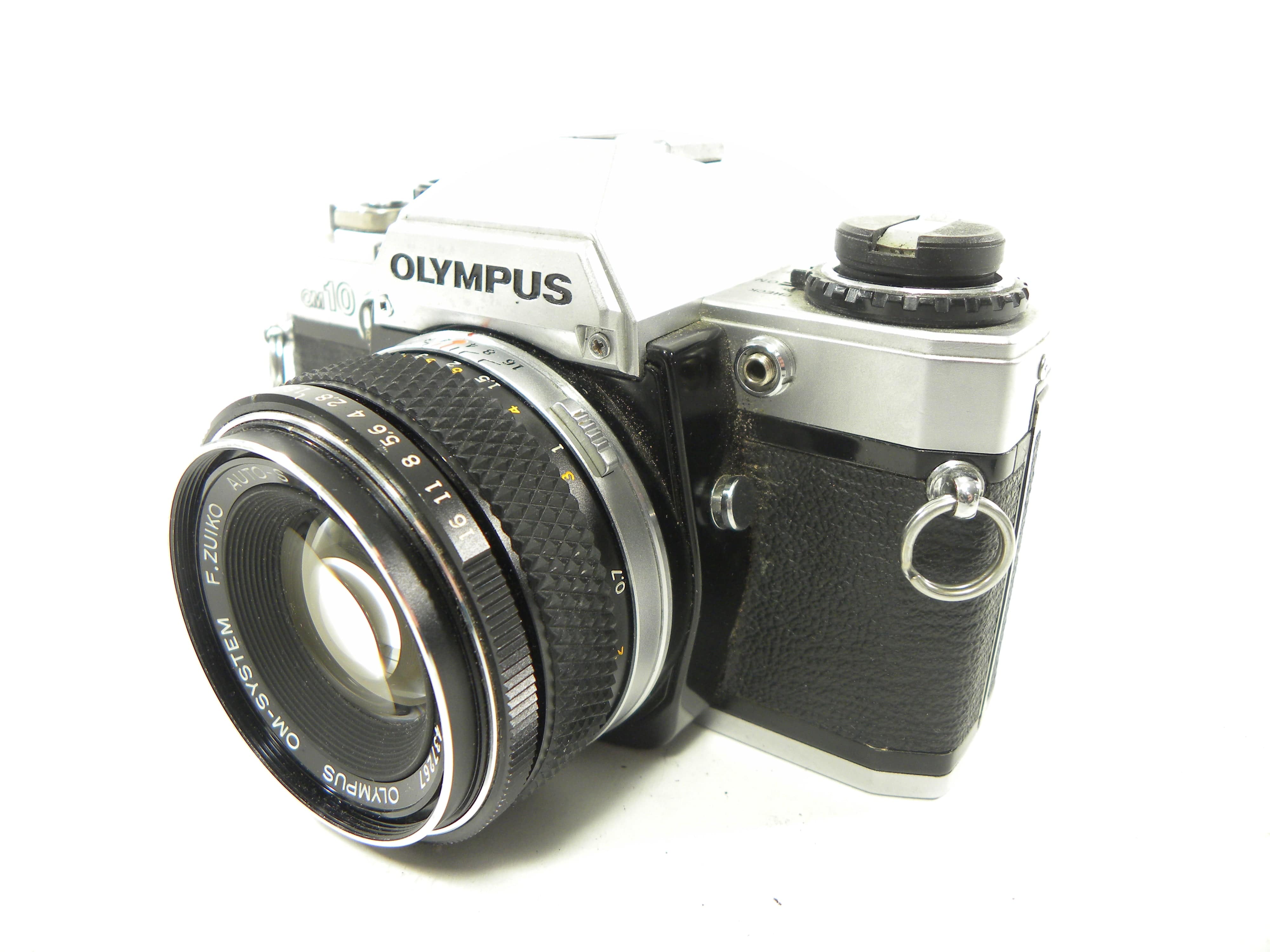 Olympus OM-10 35mm SLR w/Olympus F. Zuiko Auto-s 50mm f1.8