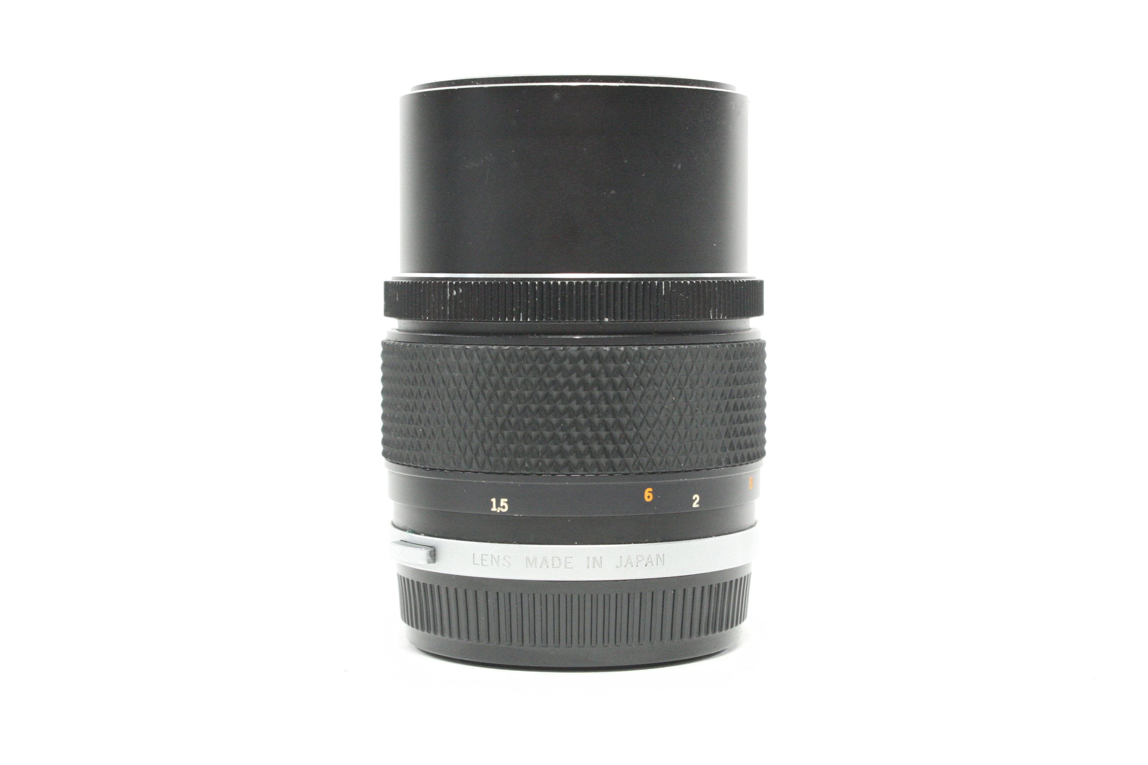 Olympus OM 135mm f/3.5 Lens for Olympus OM Mount with Case
