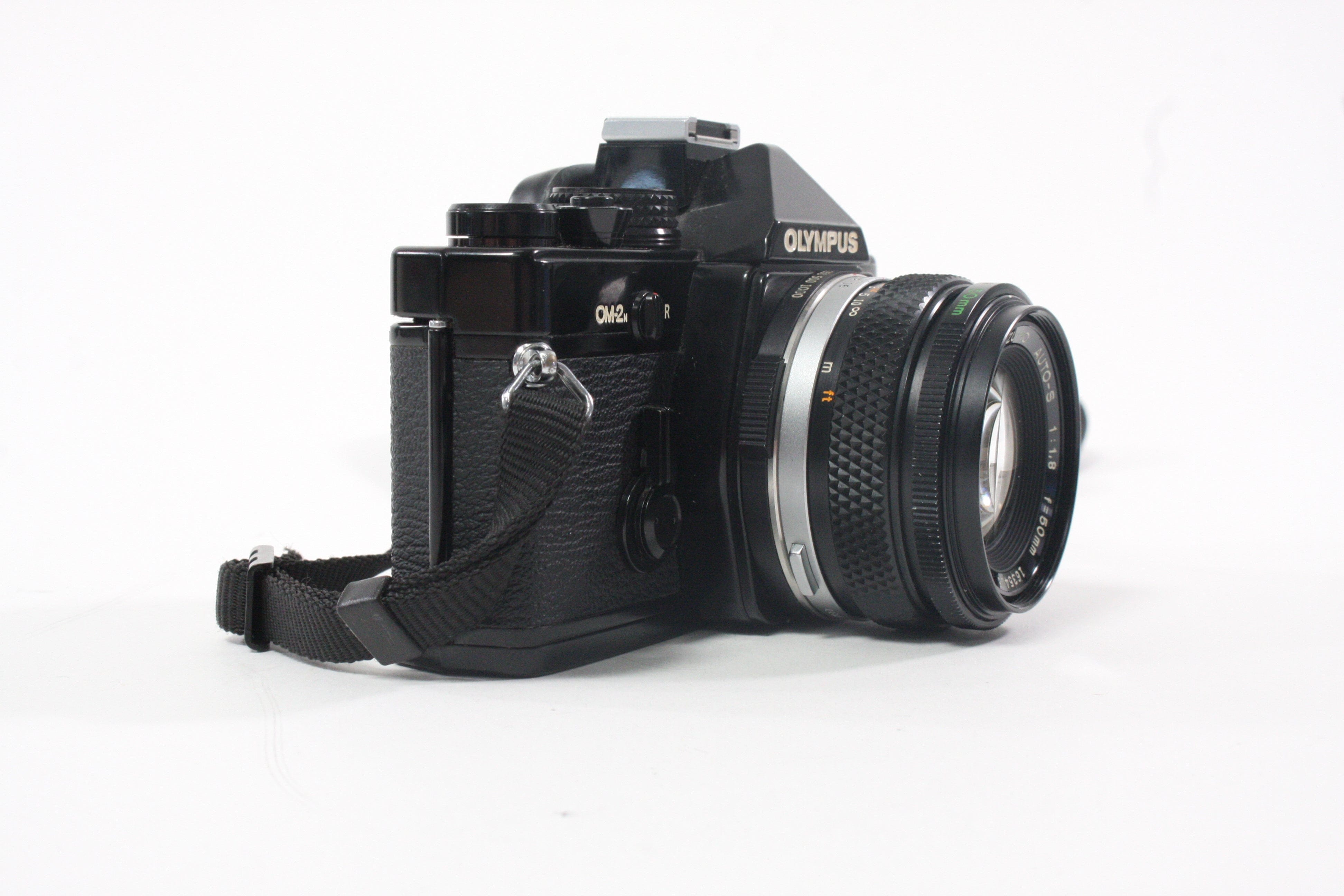 Olympus OM-2N 35mm Black "Mitani" Signature Edition with 50mm f/1.8 Lens and Winder 2