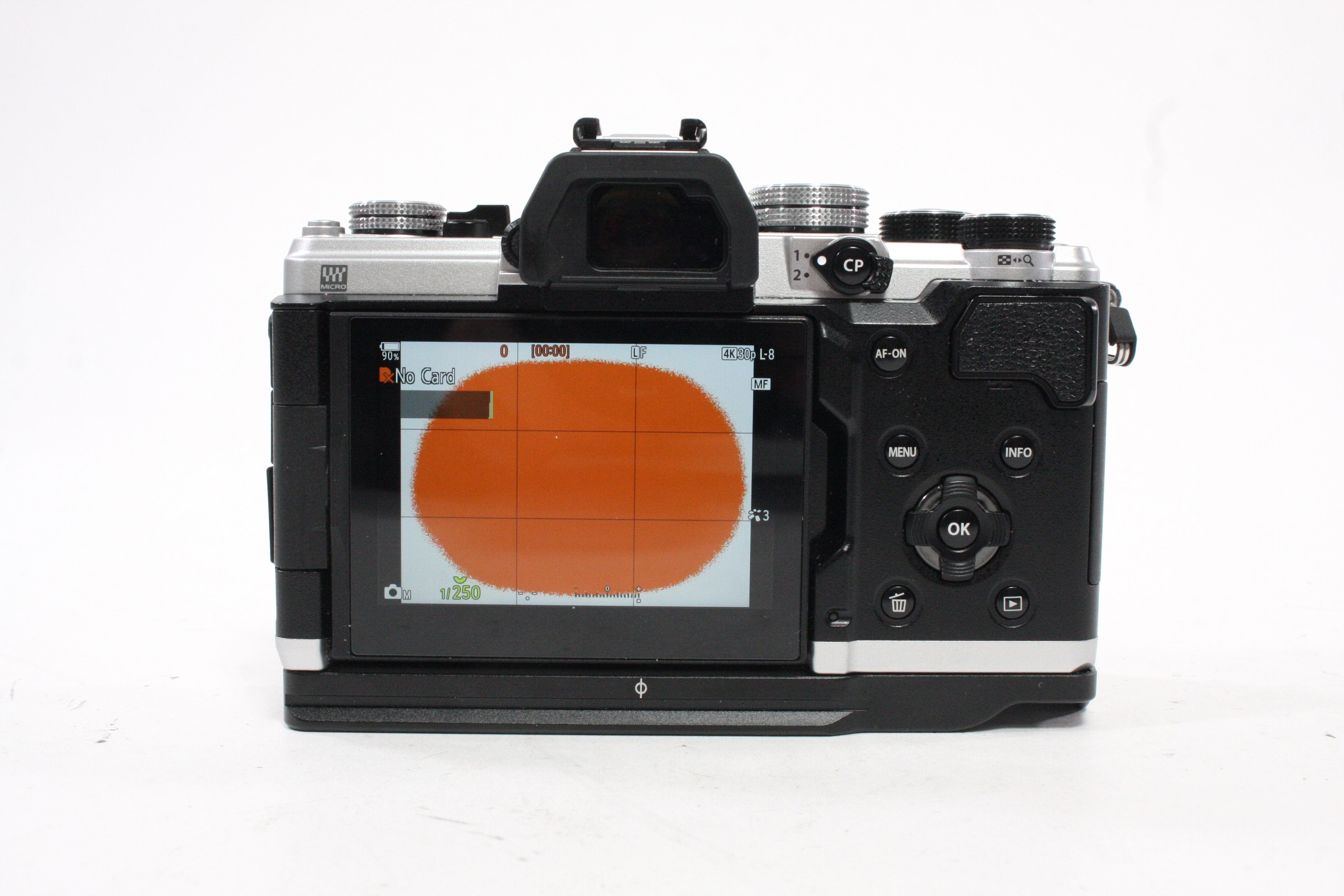 Olympus OM-3 Mirrorless Digital Camera with a Shutter Count of 3,059