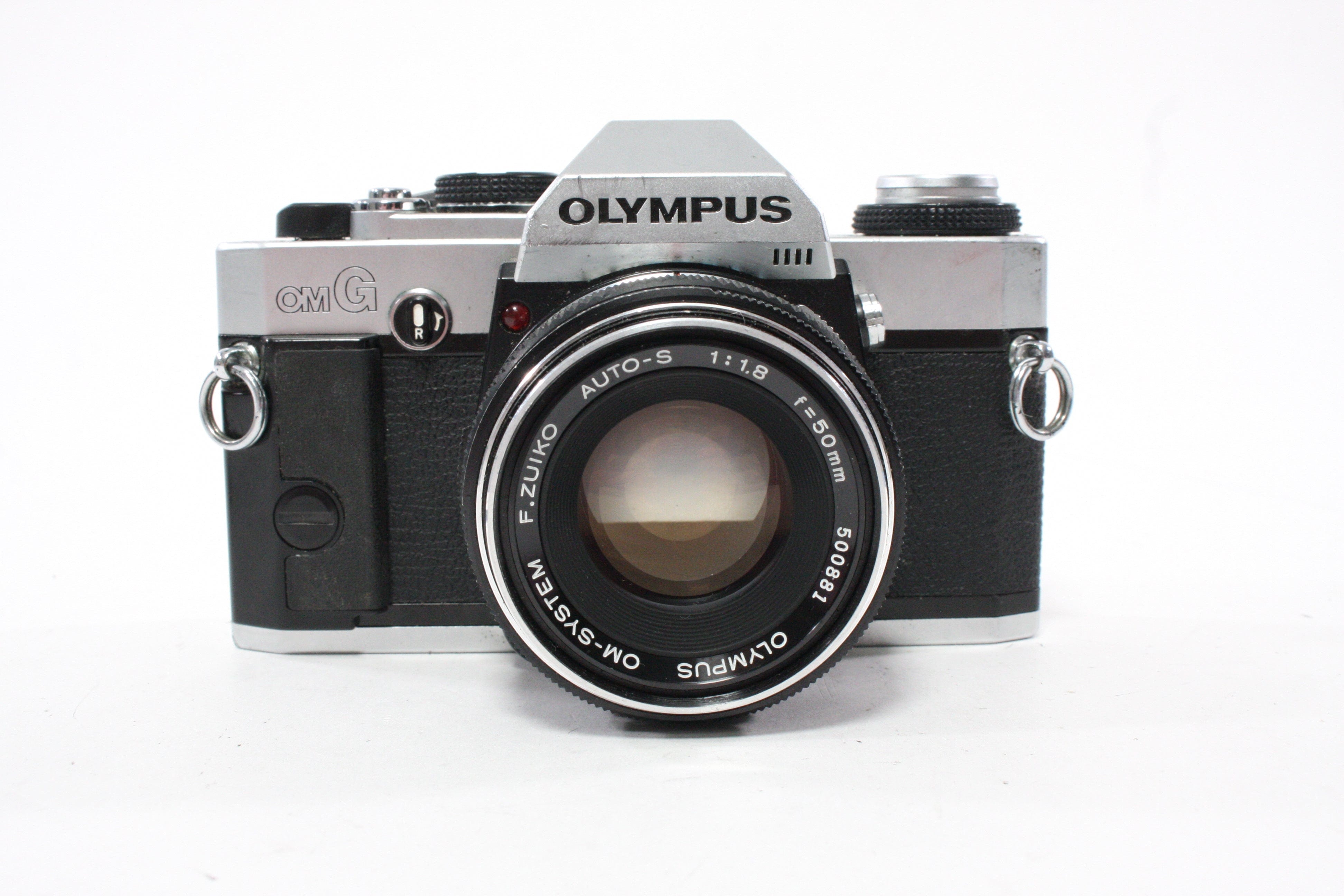 Olympus OM-G 35mm SLR Camera with 50mm f/1.8 Lens