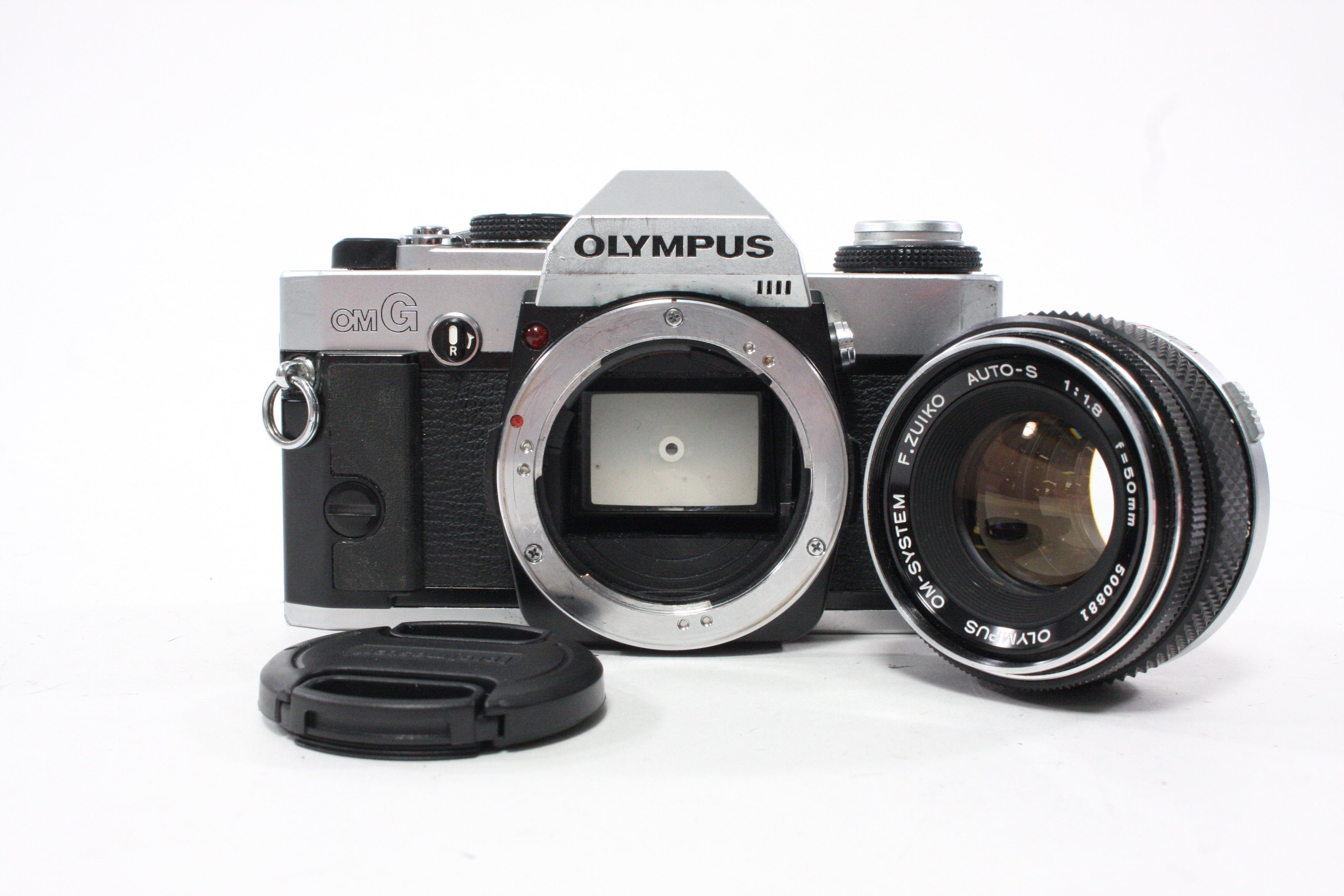 Olympus OM-G 35mm SLR Camera with 50mm f/1.8 Lens