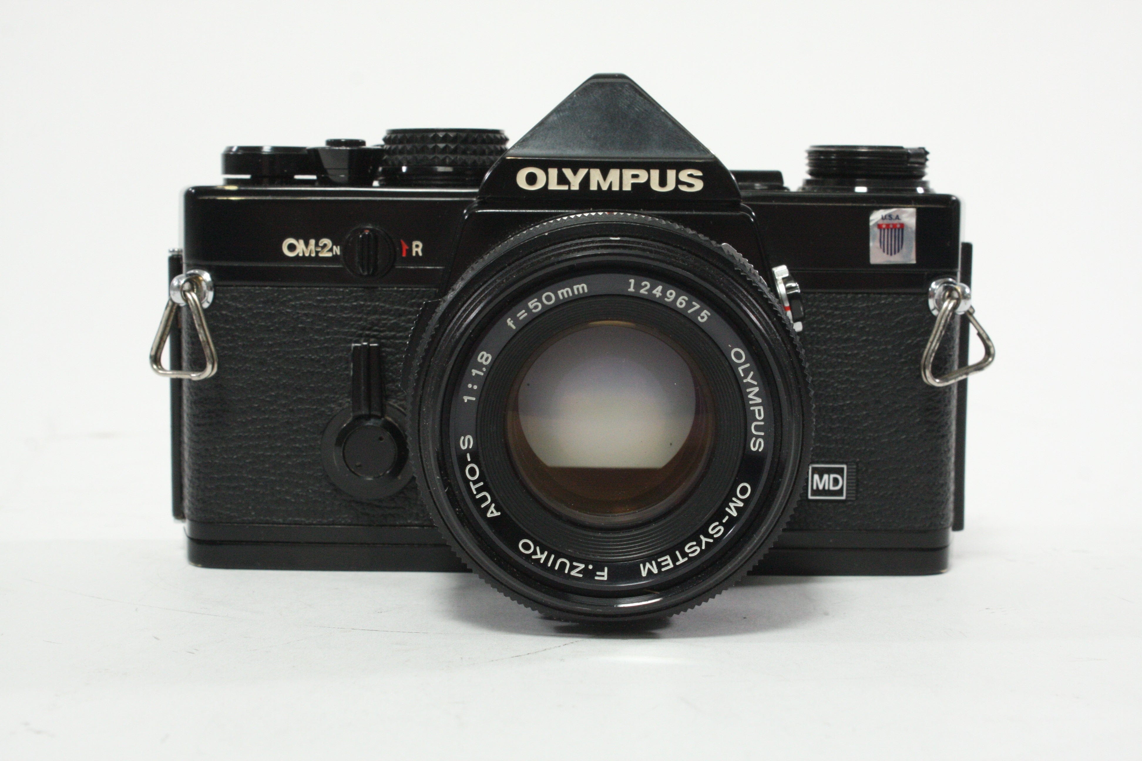 Olympus OM2n 35mm SLR Camera with 50mm f/1.8 Lens