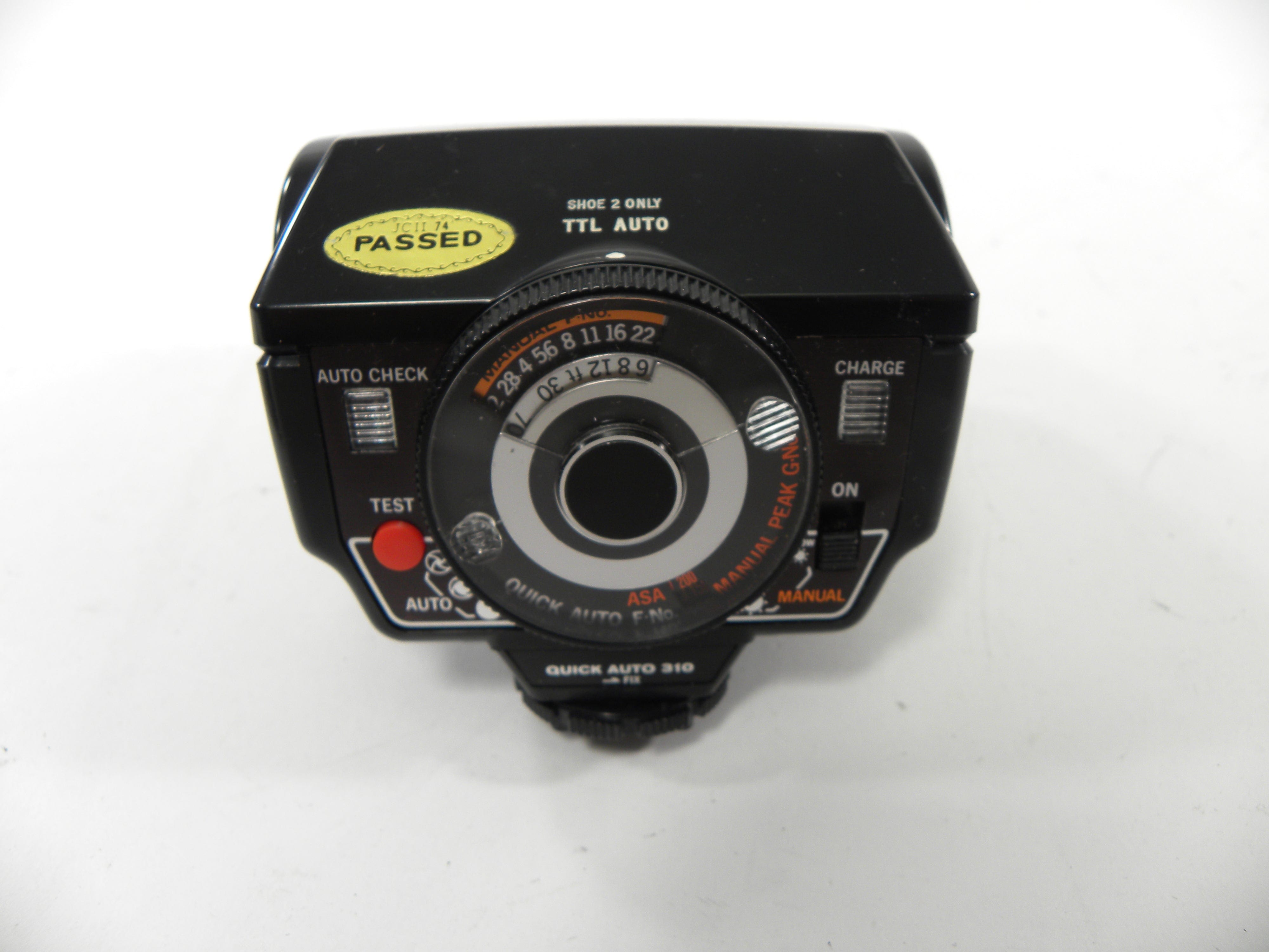 Olympus Quick Auto 310 Shoe Mount Flash