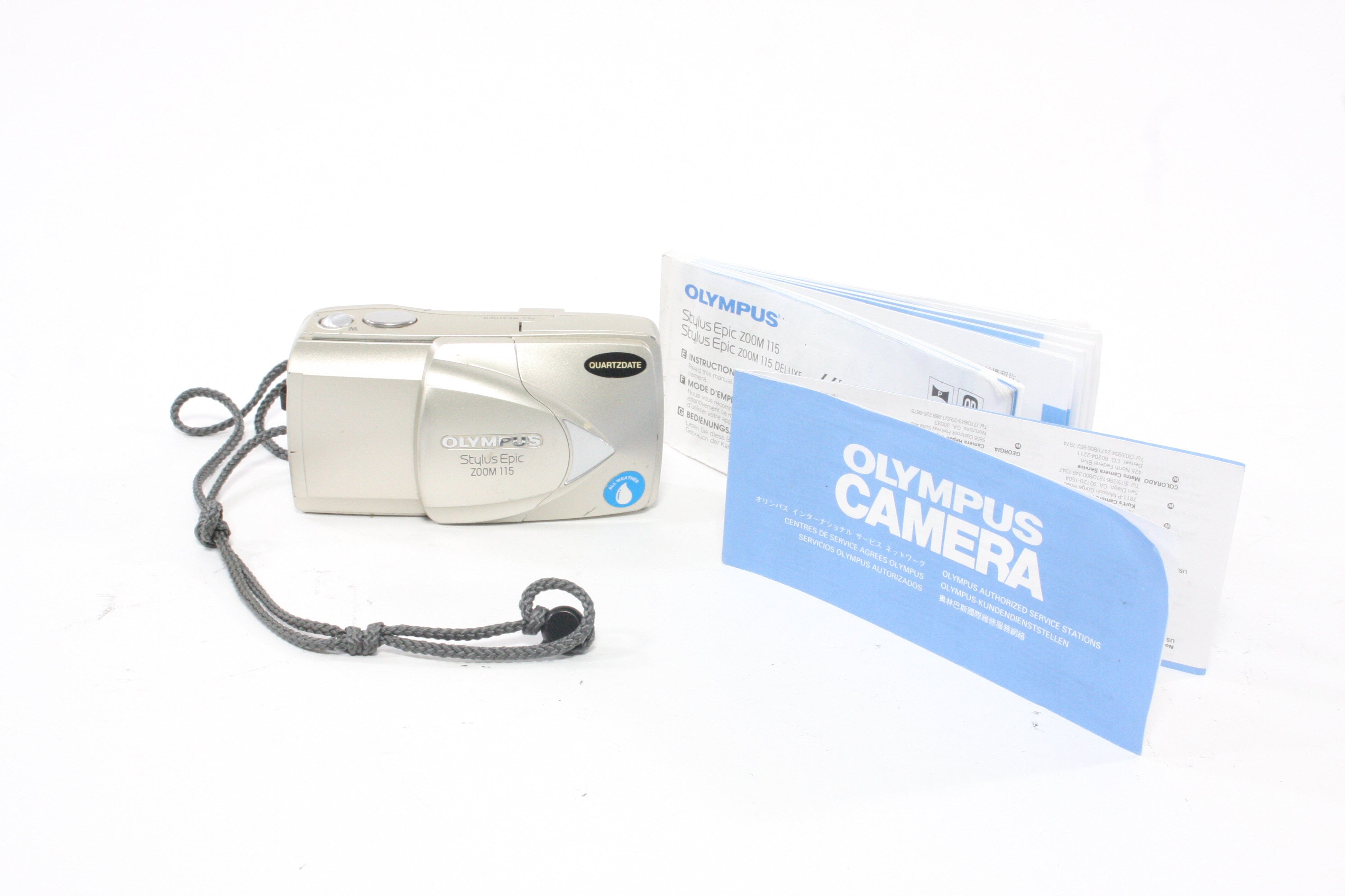 Olympus Stylus Zoom 115 35mm Camera