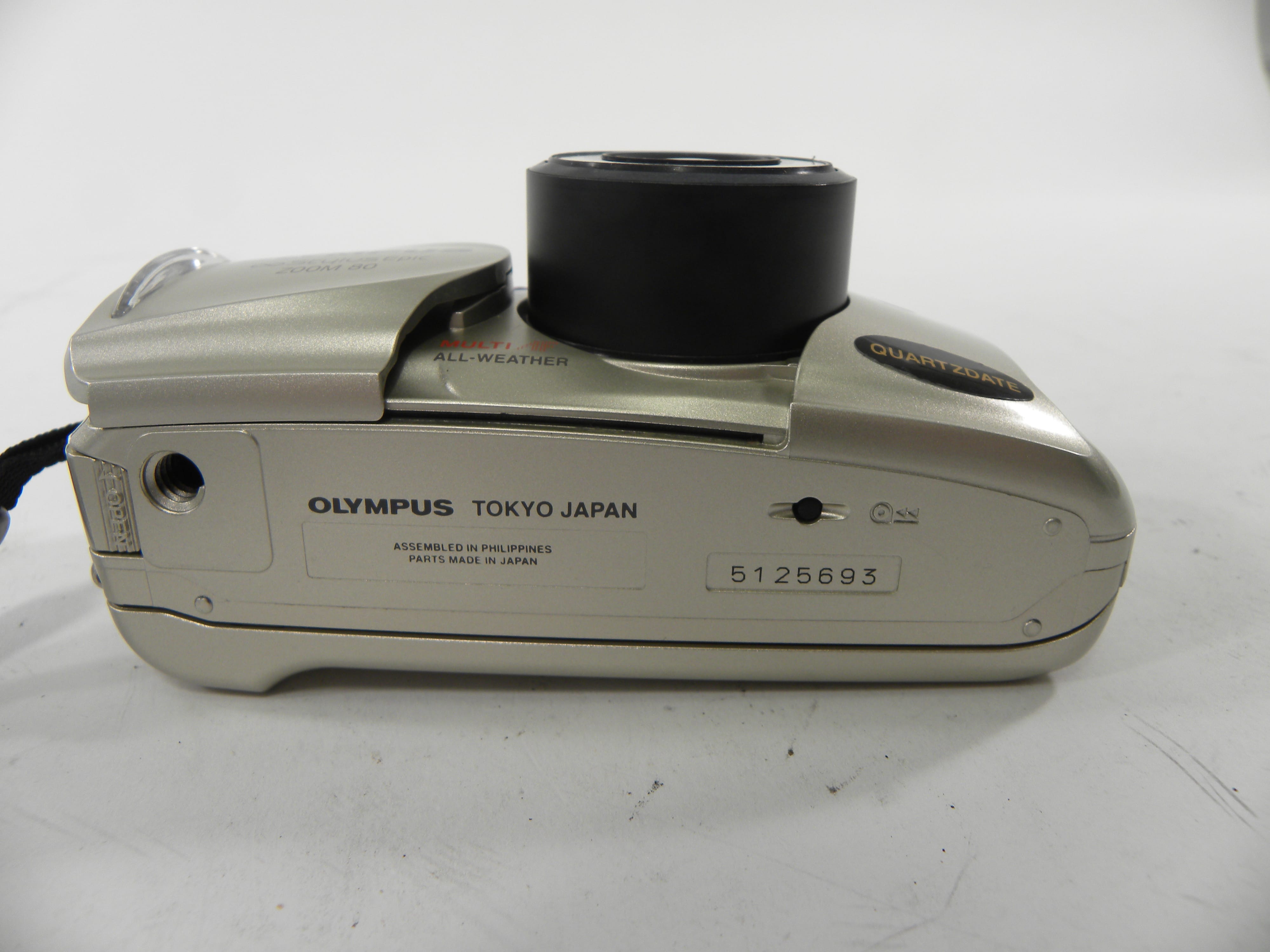 Olympus Stylus Epic Zoom 80 35mm Camera