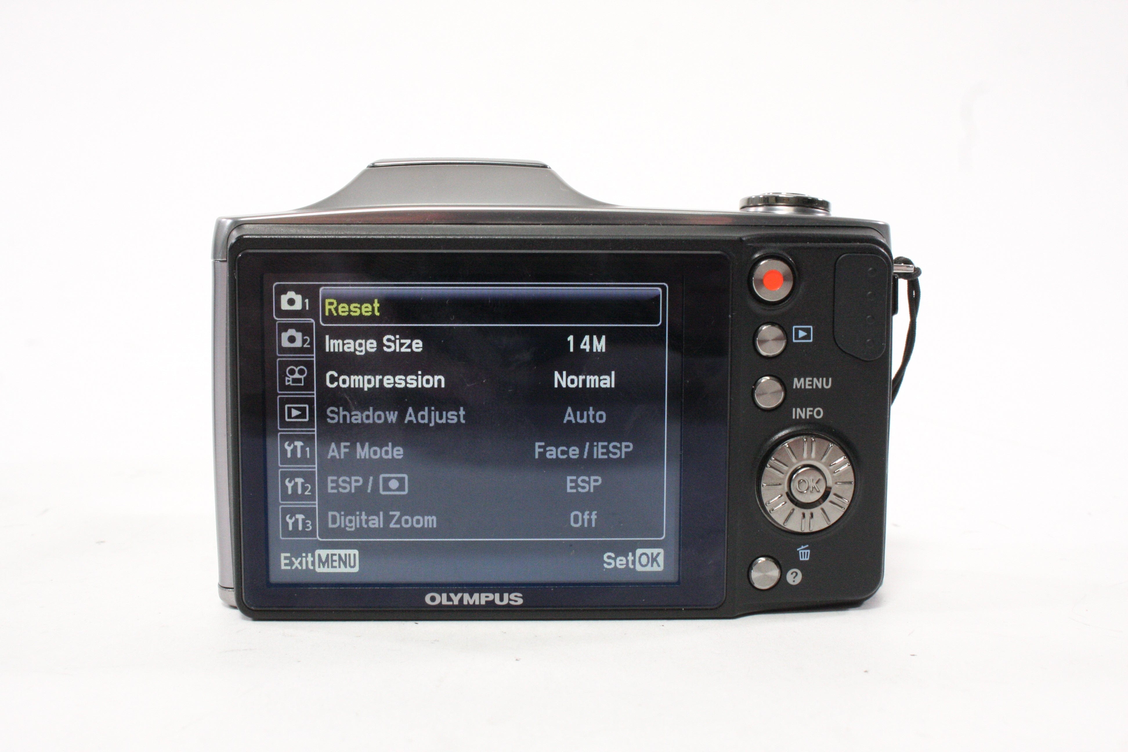Olympus SZ-12 Digital Point-and-Shoot 24x Zoom 14.0mp