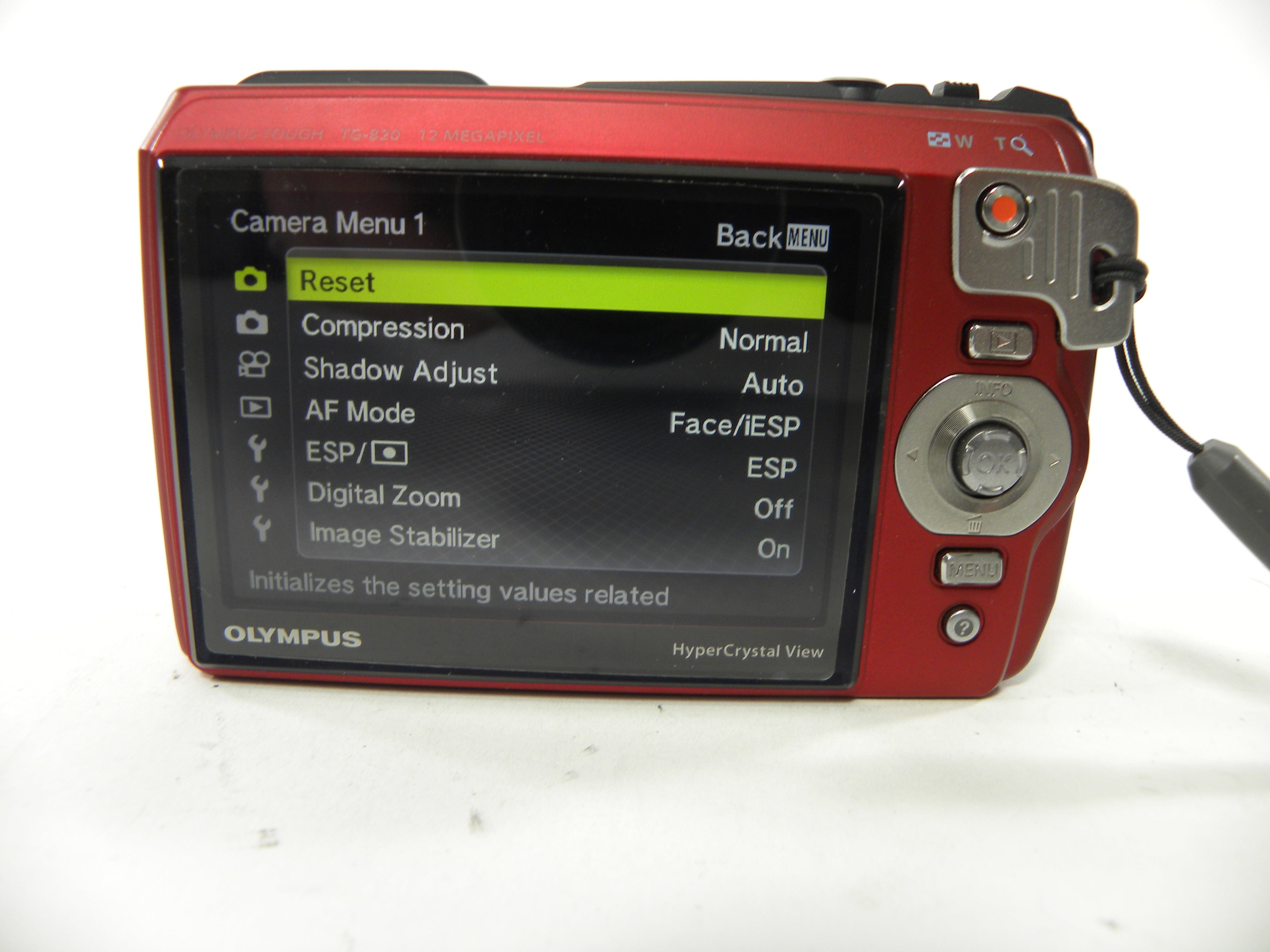 Olympus Tough TG-820 12mp Digital Camera