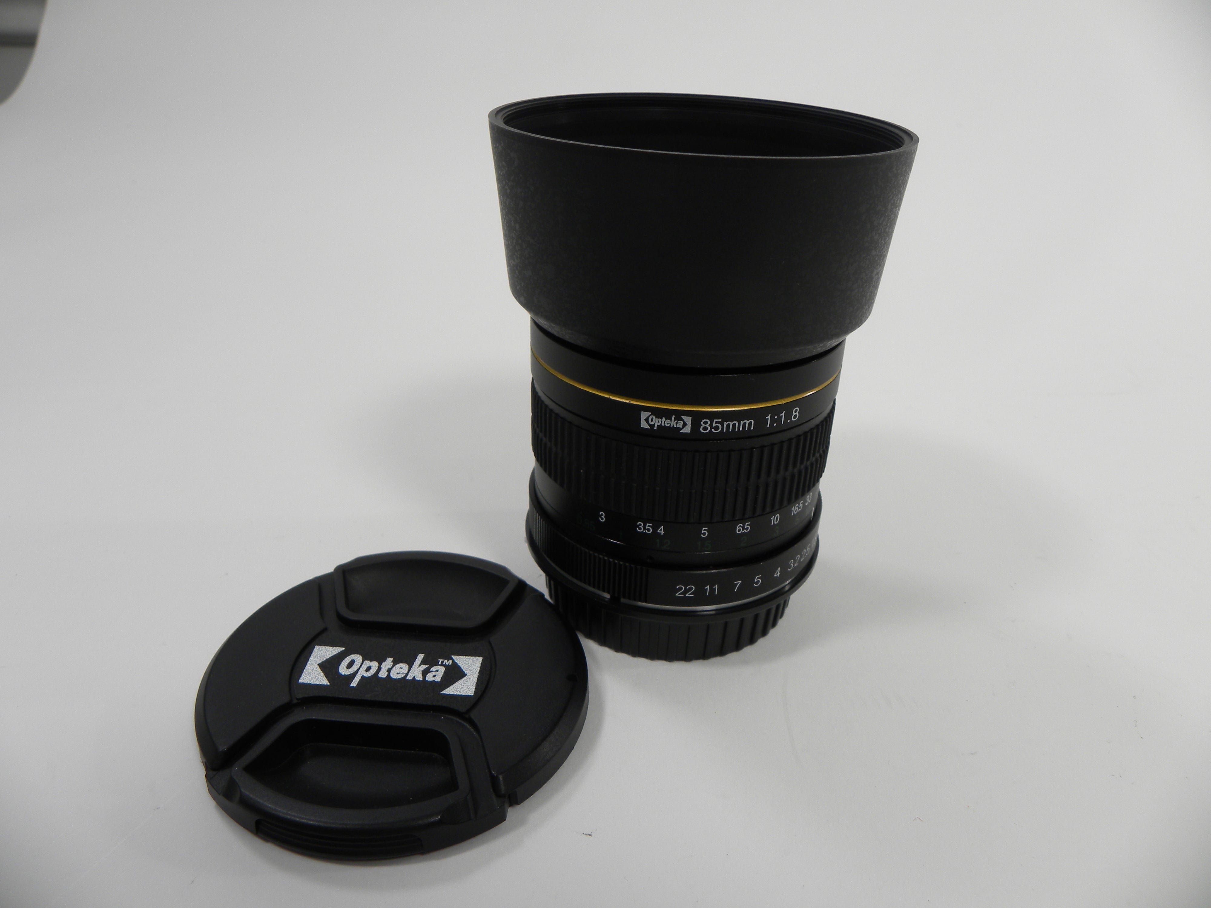 Opteka 85mm f1.8  Canon EF Mount