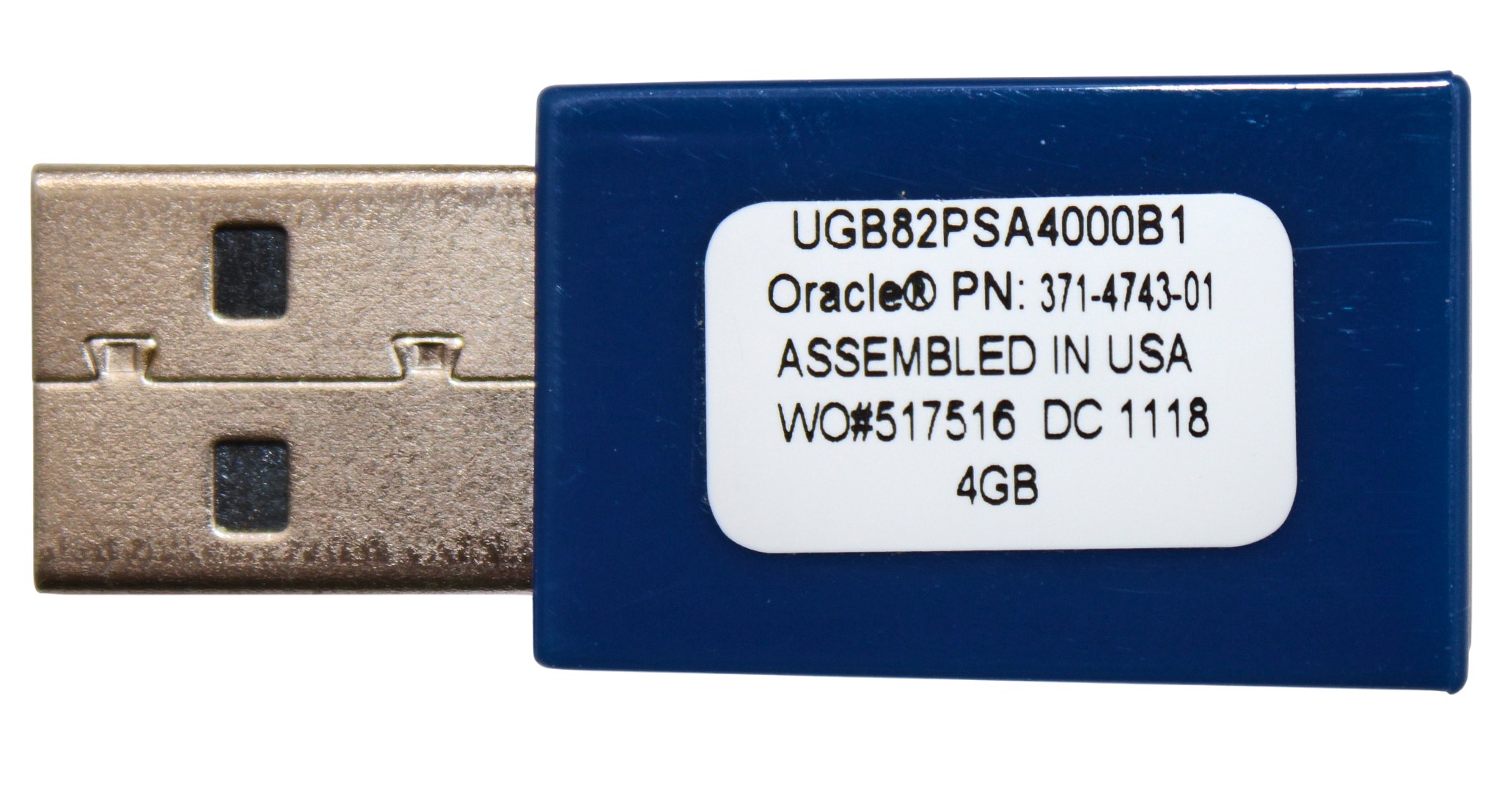 Oracle 371-4743 4GB USB 2.0 Flash Drive