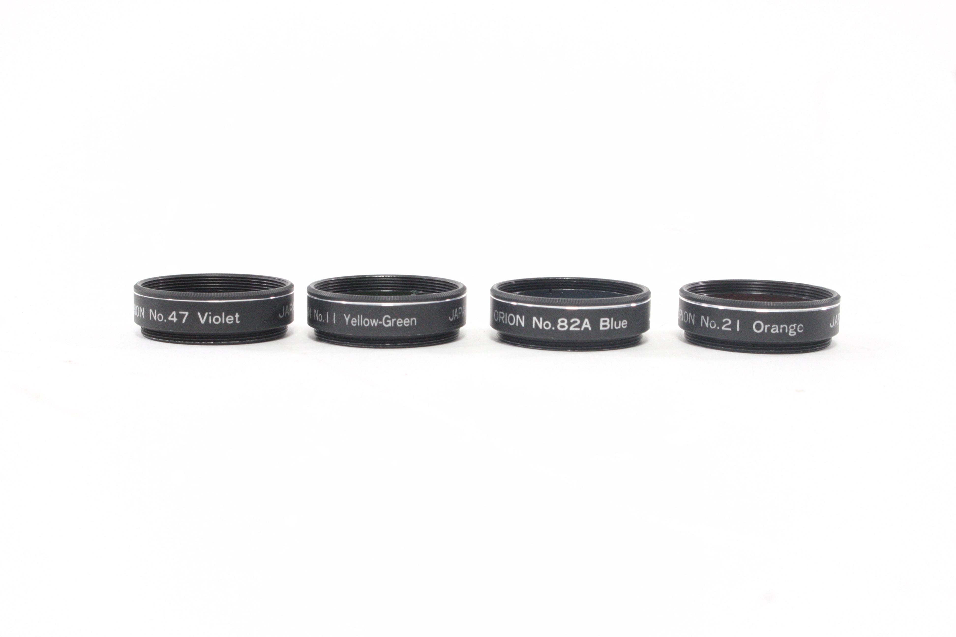 Orion Set of four (4) Auxiliary 1.25" Color Filters for Telescope