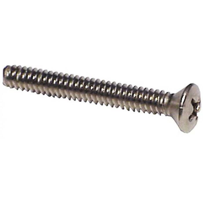 Seachoice MP0849SC Phillips Machine Screws, Oval Head, 10-24 x 1-1/2"