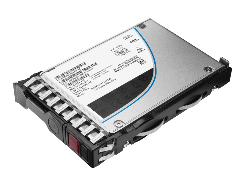 HPE 800GB NVMe x4 Lanes Mixed Use SFF (2.5in) SCN SSD P13668-B21