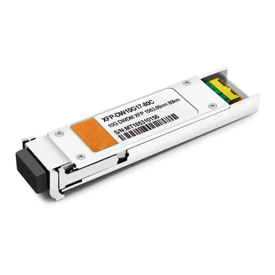 C17-C61 10G DWDM XFP 100GHz 100km DOM LC SMF Transceiver Module