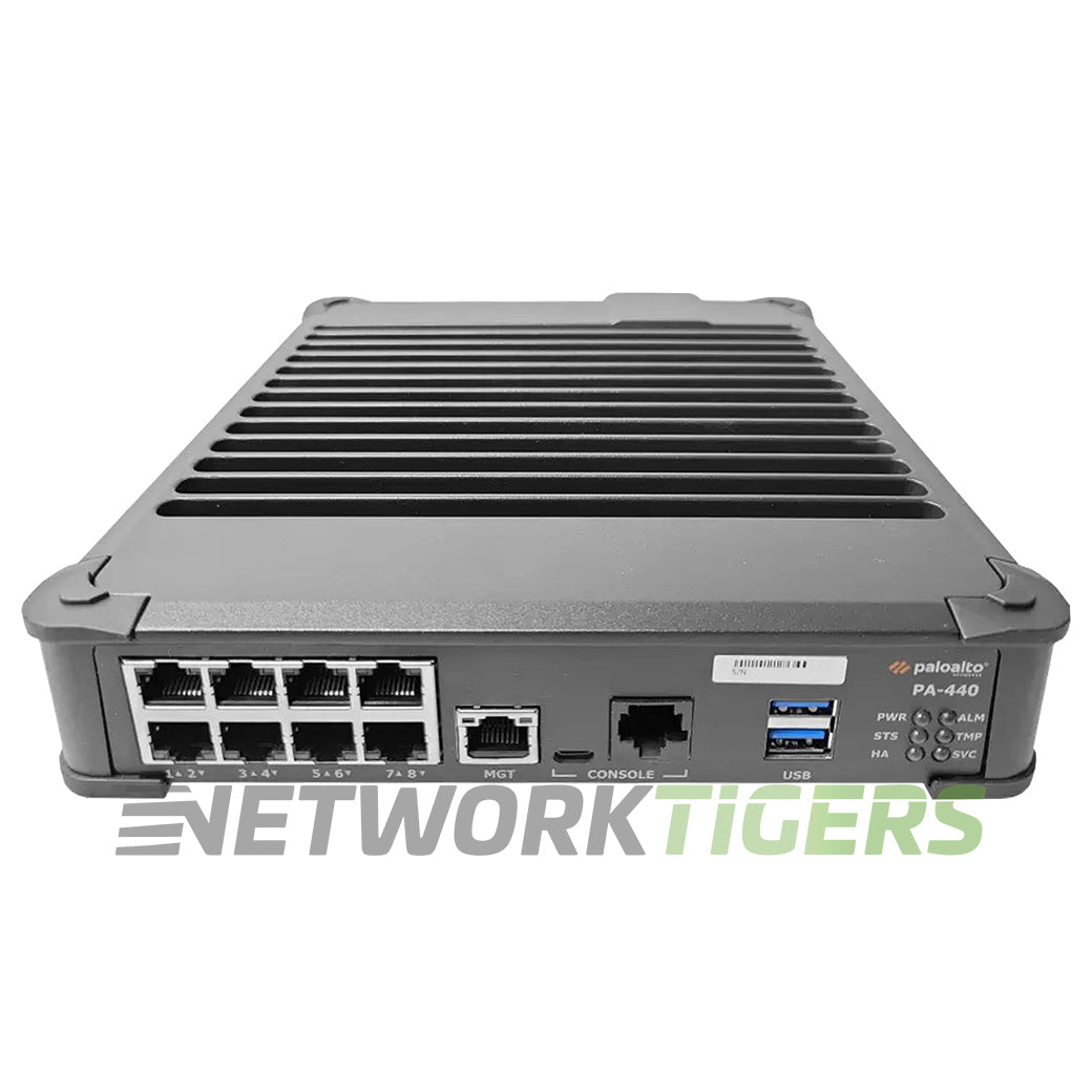 NEW Palo Alto PA-440 PA-400 Series 2.6 Gbps 8x 1GB RJ45 Firewall