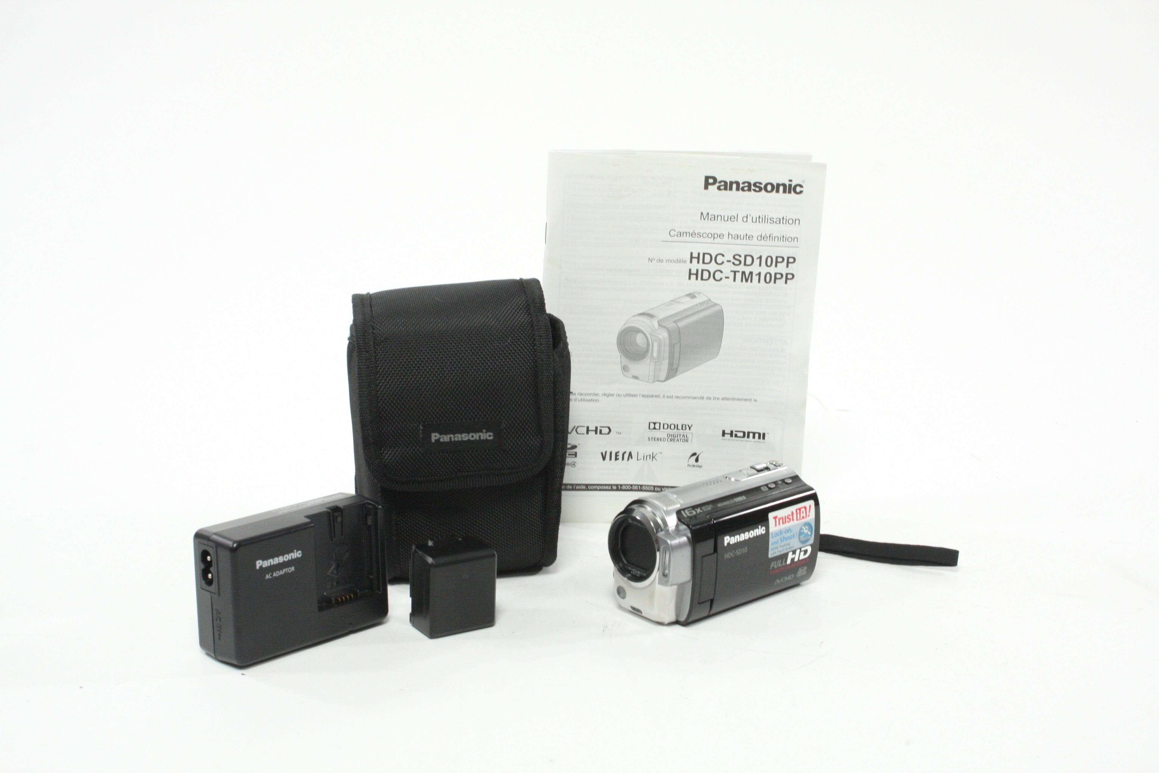Panasonic Camcorder HDC-SD10 PP 16x Zoom