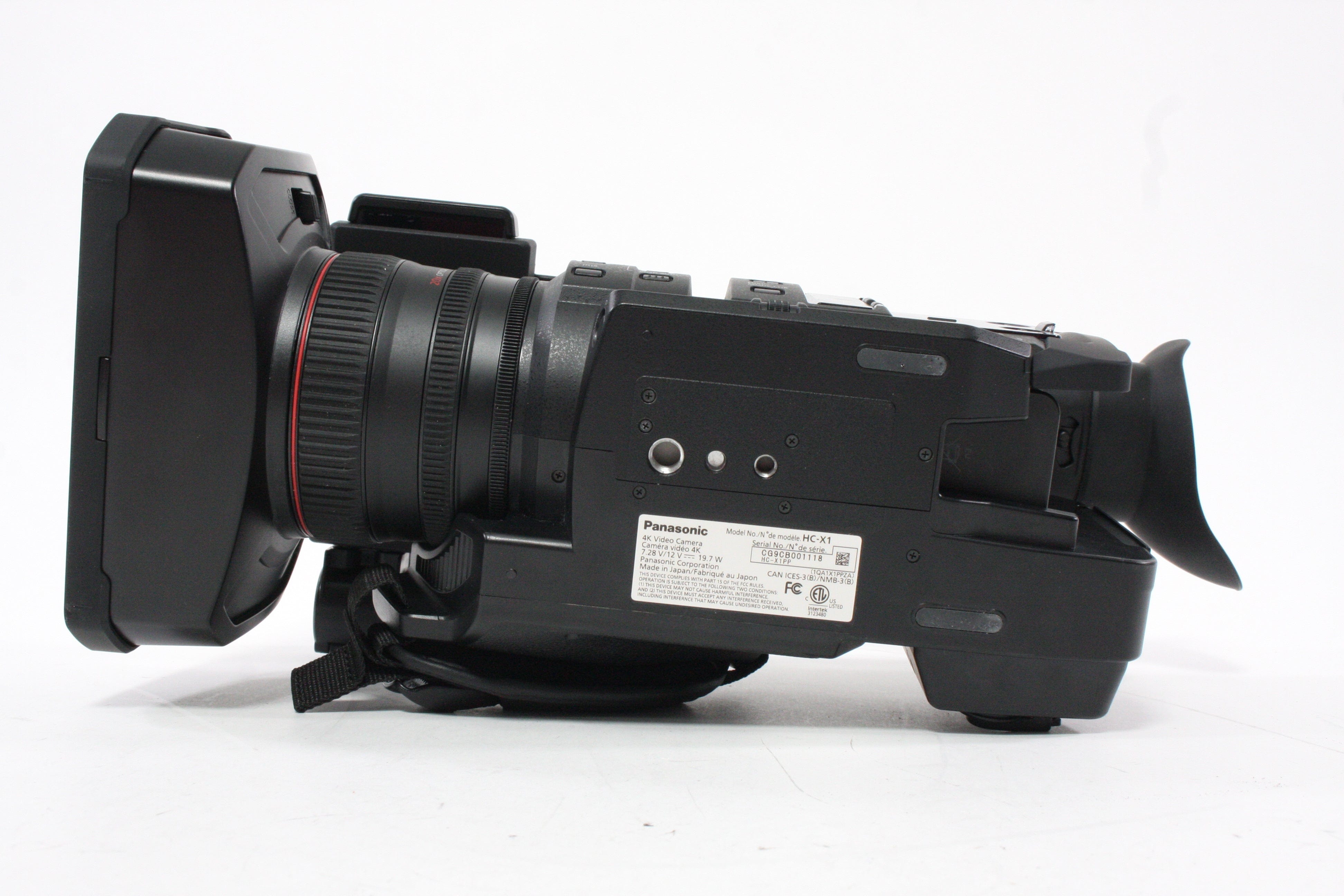 Panasonic HC-X1 Camcorder with Operation Time of 29 hrs