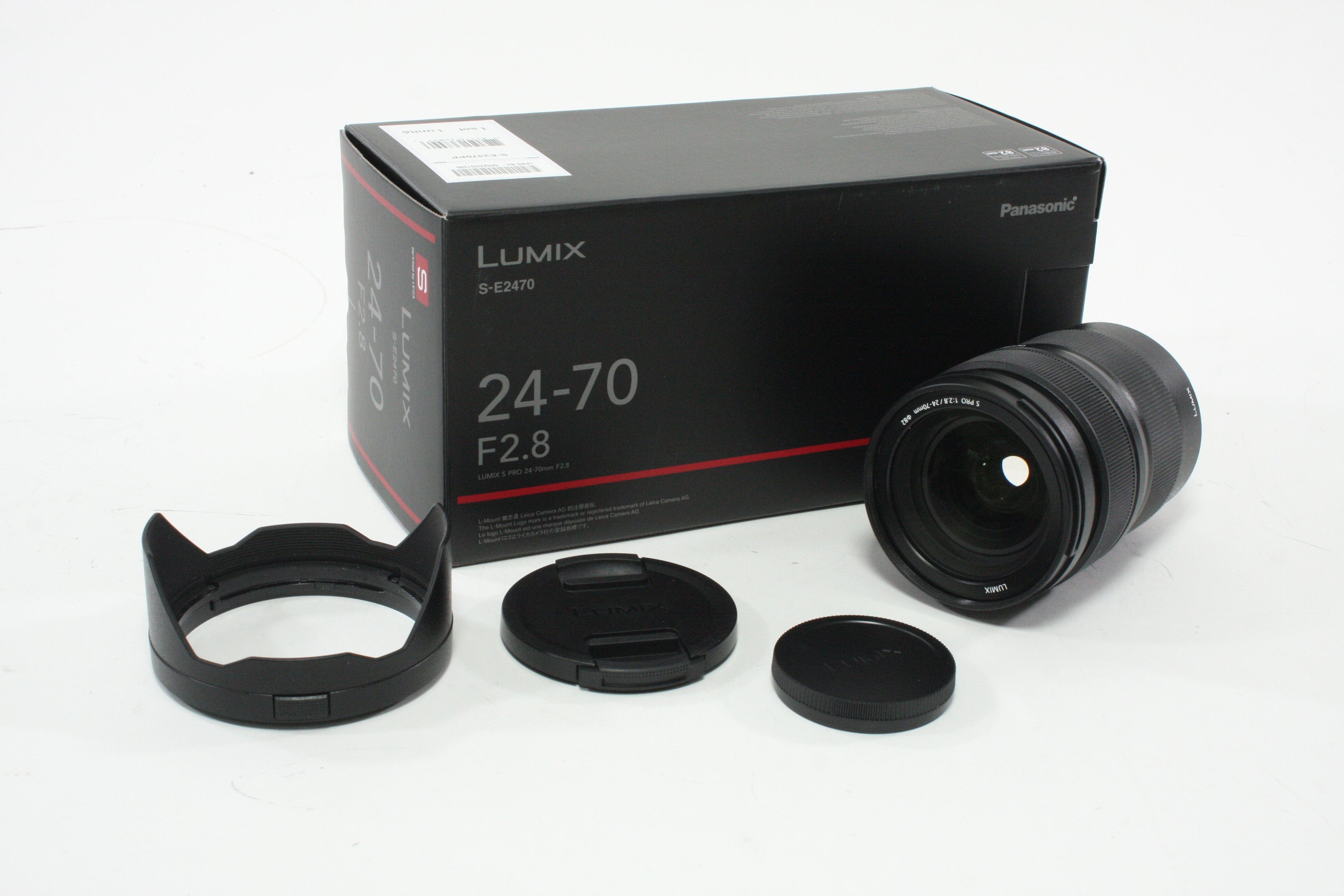 Panasonic Lumix 24-70mm f/2.8 S PRO Model S-E2470 Lens for L Mount