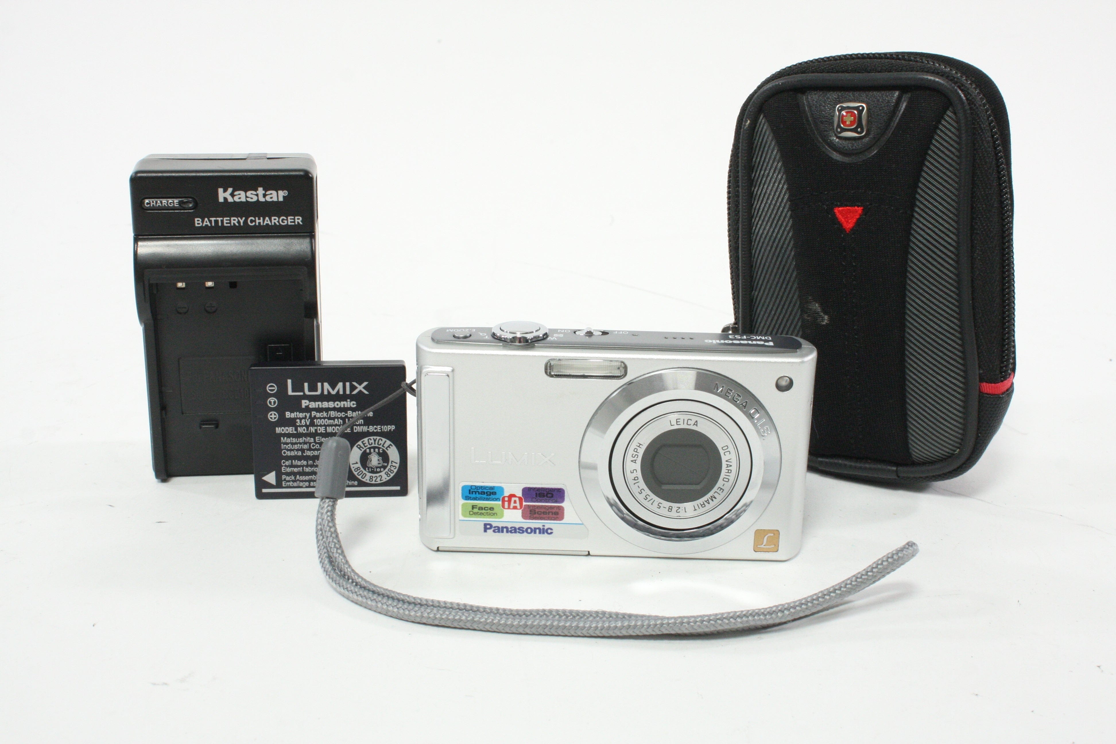 Panasonic Lumix DMC-FS3 Digital Point-and-Shoot Camera 3x Zoom 8.1mp
