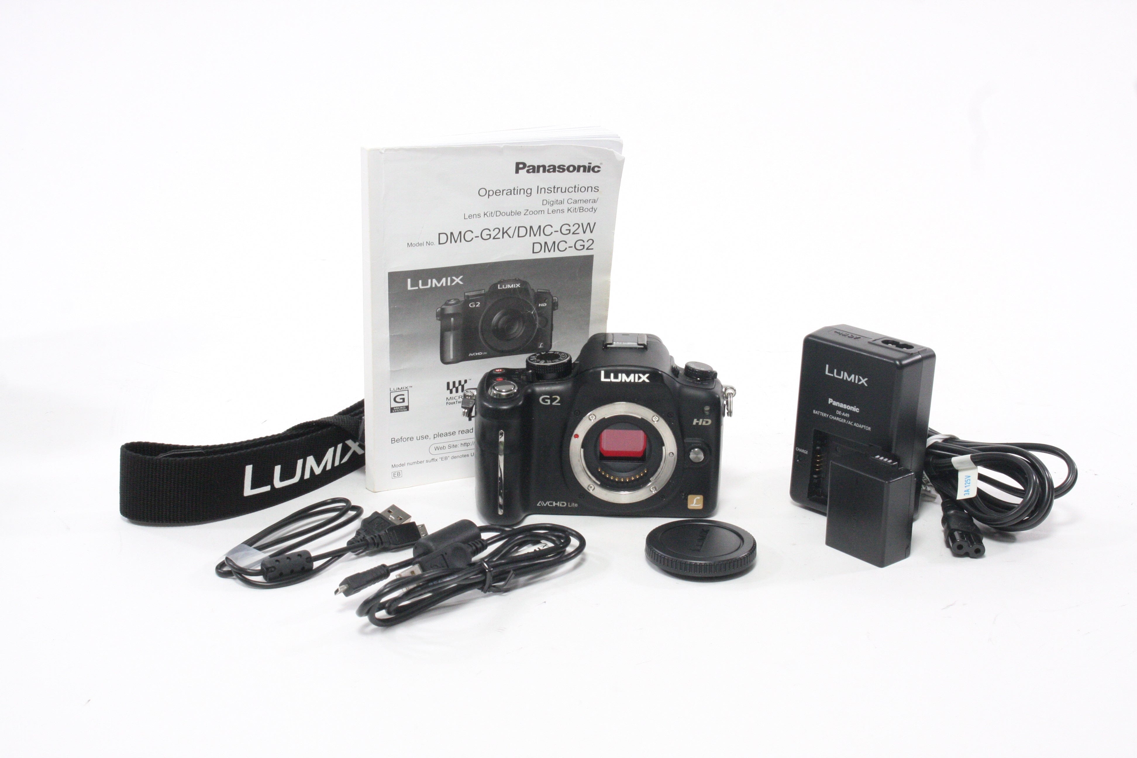 Panasonic Lumix DMC-G2 Mirrorless Digital Camera AS-IS