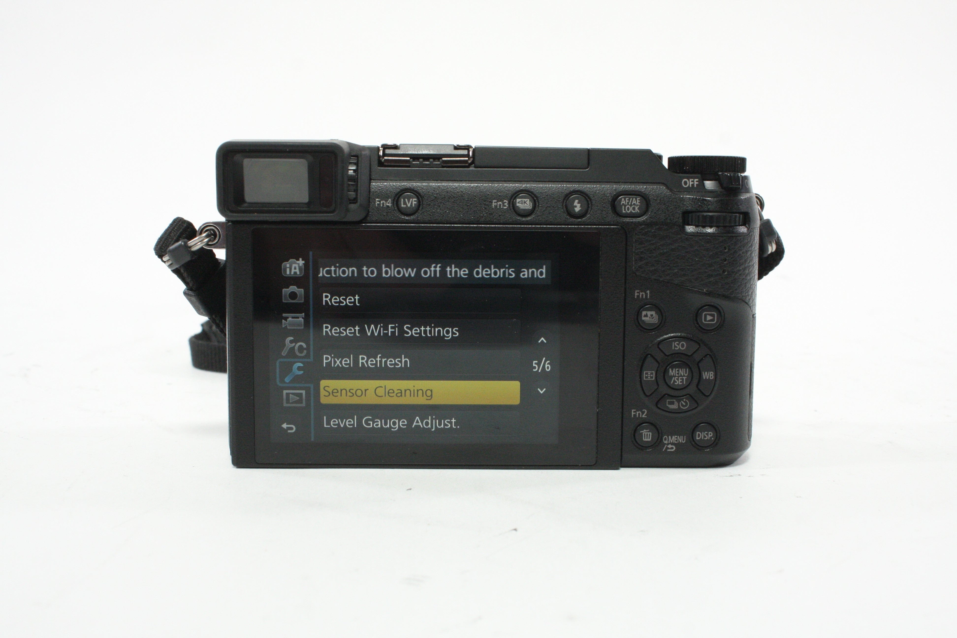 Panasonic Lumix DMC-GX85K Mirrorless Camera w/ 12-32mm f/3.5-5.6 G Vario Asph Mega OIS Micro 4/3 Lens, with a Shutter Count of 2,805.