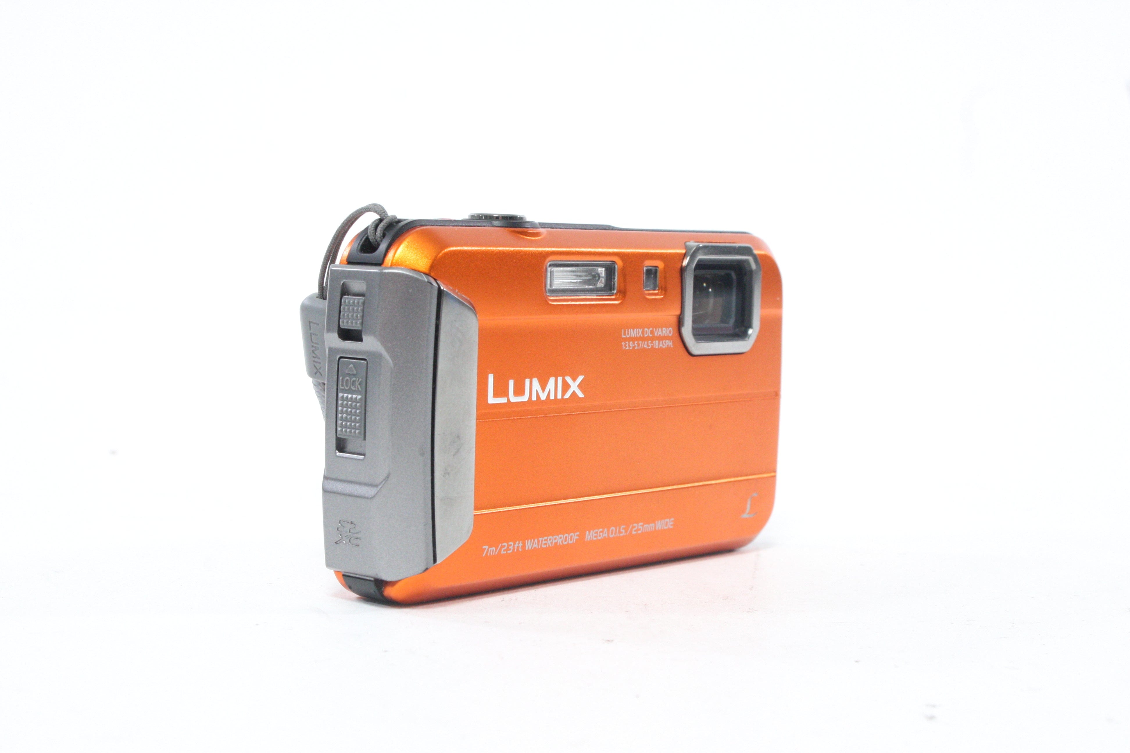 Panasonic Lumix DMC-TS25 Waterproof Digital Camera 8x Zoom 16.1mp  (Orange)