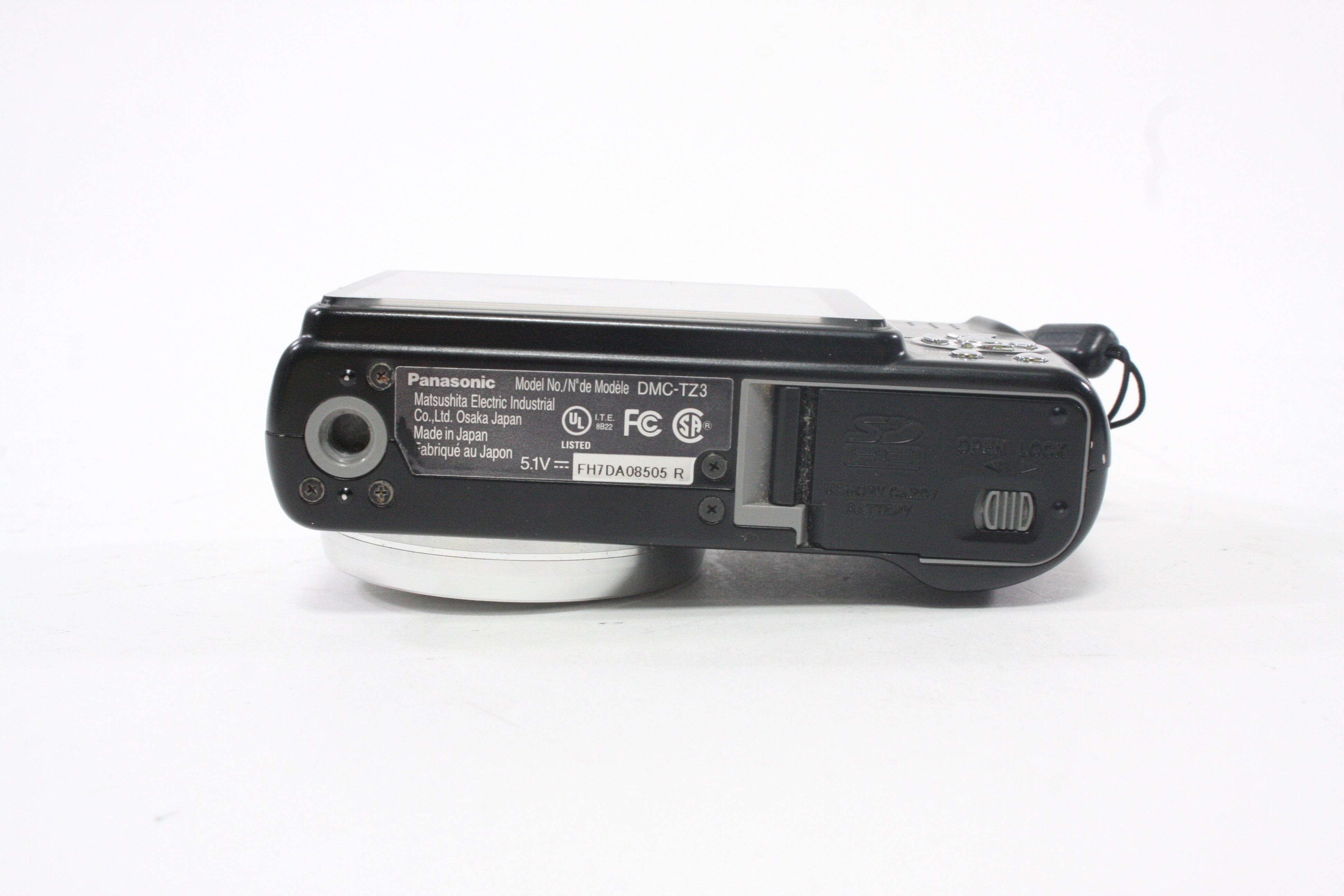 Panasonic Lumix DMC-TZ3 Digital Point-and-Shoot Camera 10x Zoom 7.2mp