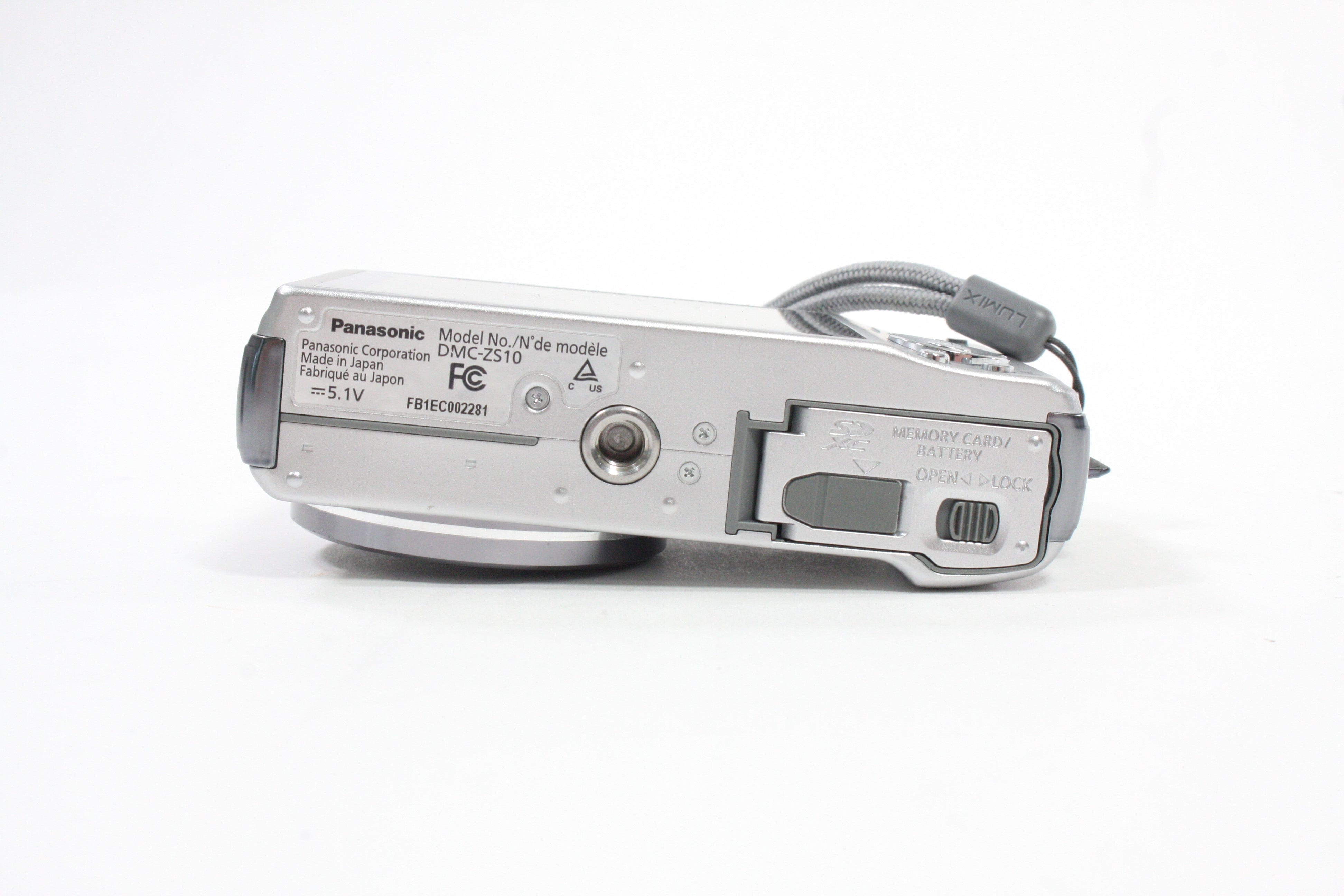 Panasonic Lumix ZS10 Digital Point-and-Shoot Camera 16x Zoom 14.1mp