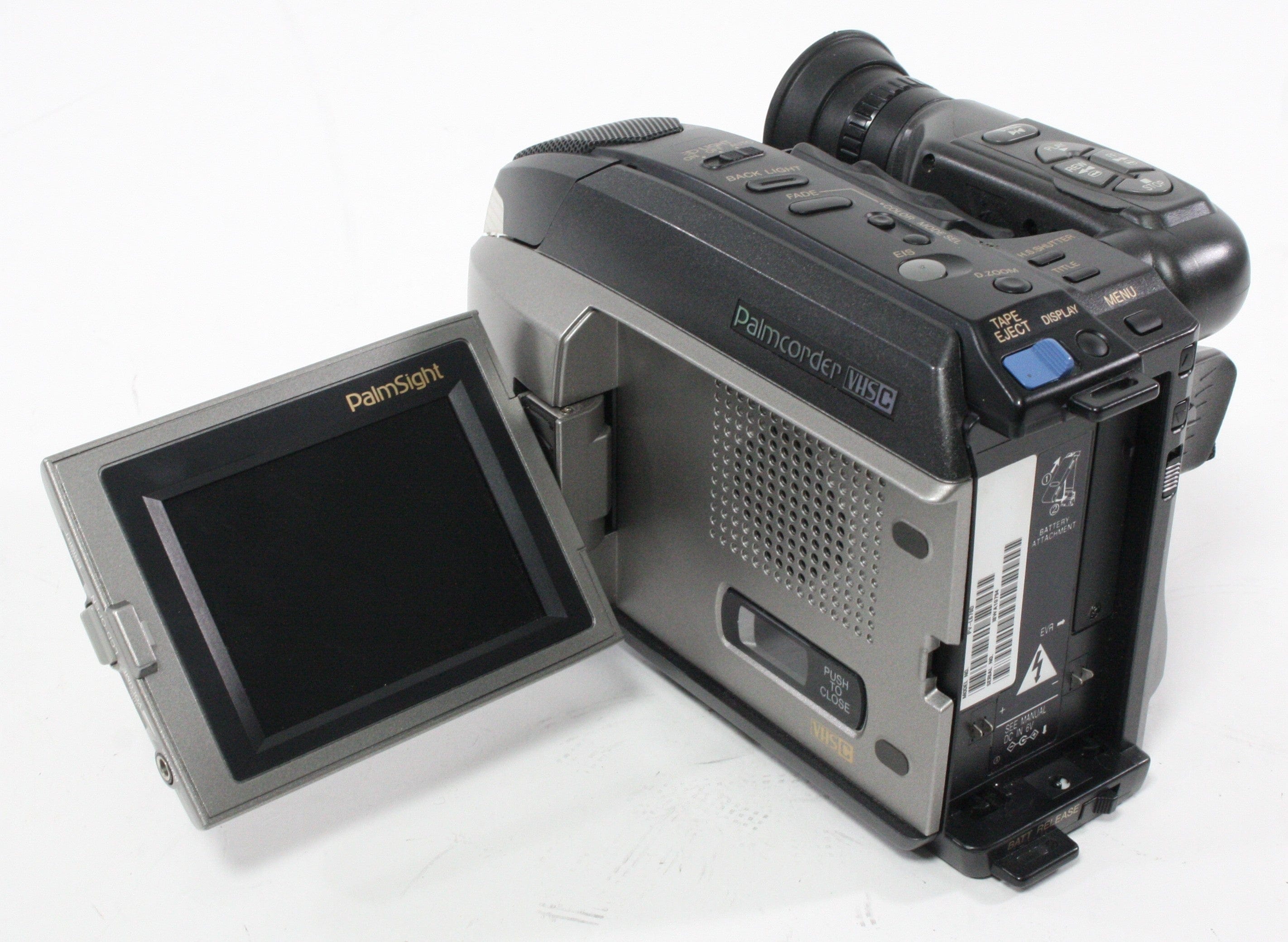 Panasonic Palmcorder VHS-C Model PV-L678D Camcorder