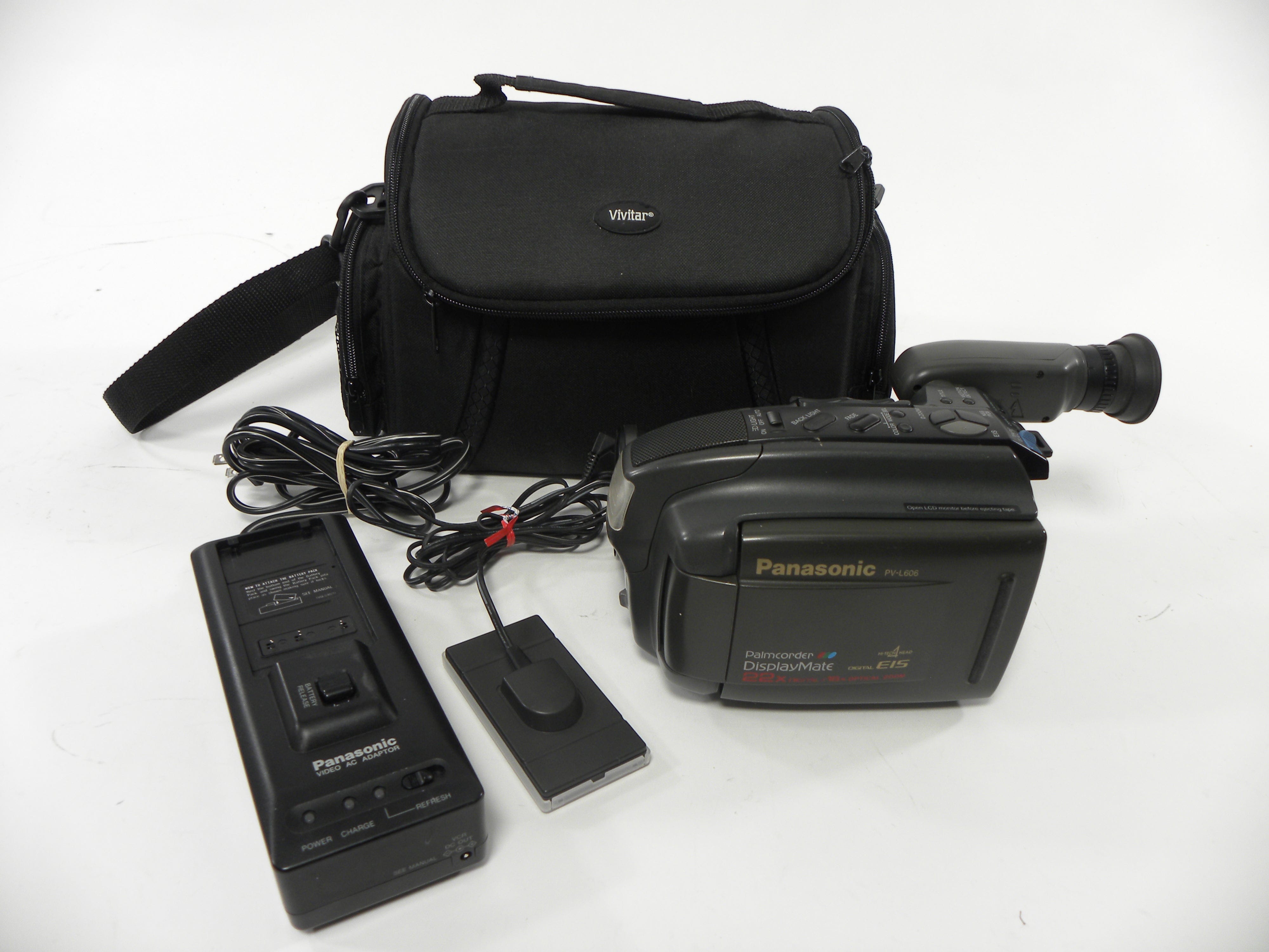 Panasonic PV-L606 Palmcorder Displaymate Camcorder