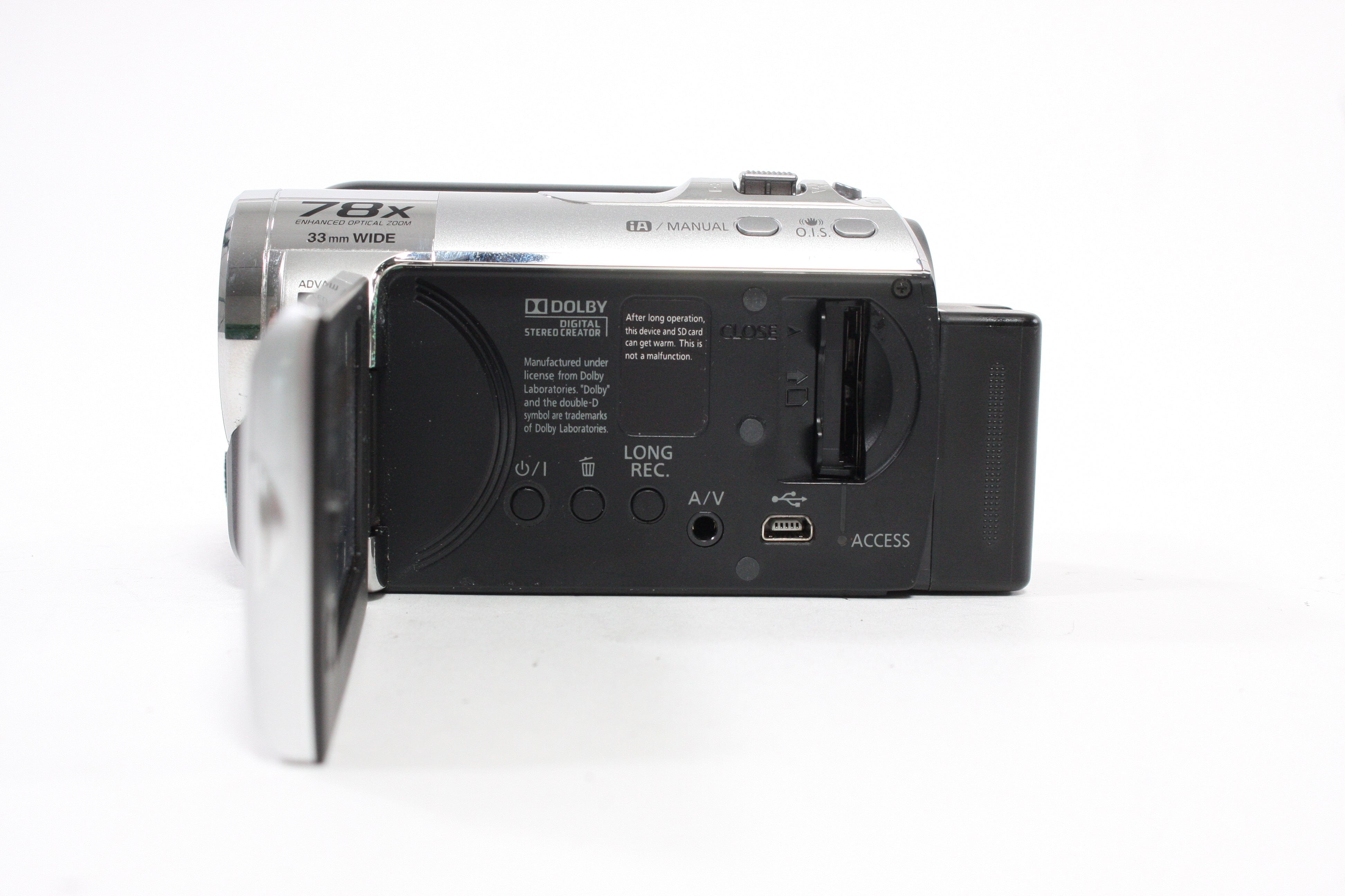 Panasonic SDR-H85 Camcorder