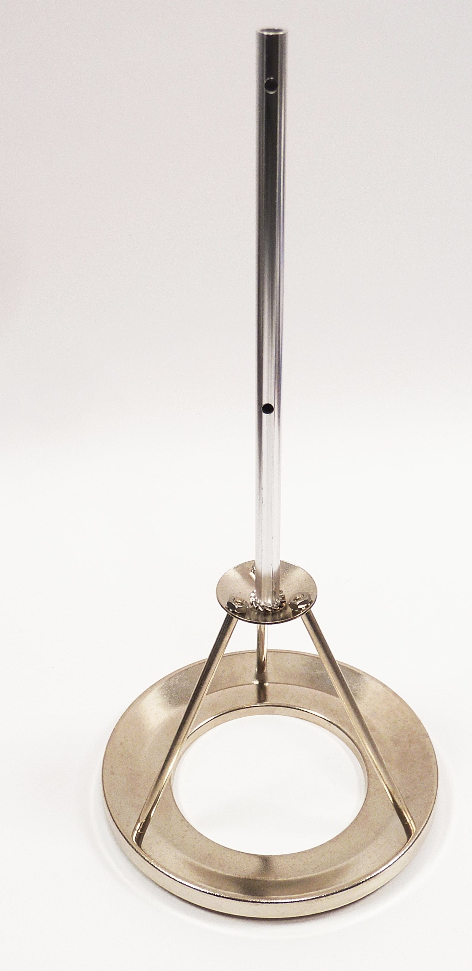 Paul C. Buff PLM 51 Bright Silver Umbrella with diffusion fabric , Strobe holder and Black Spill
