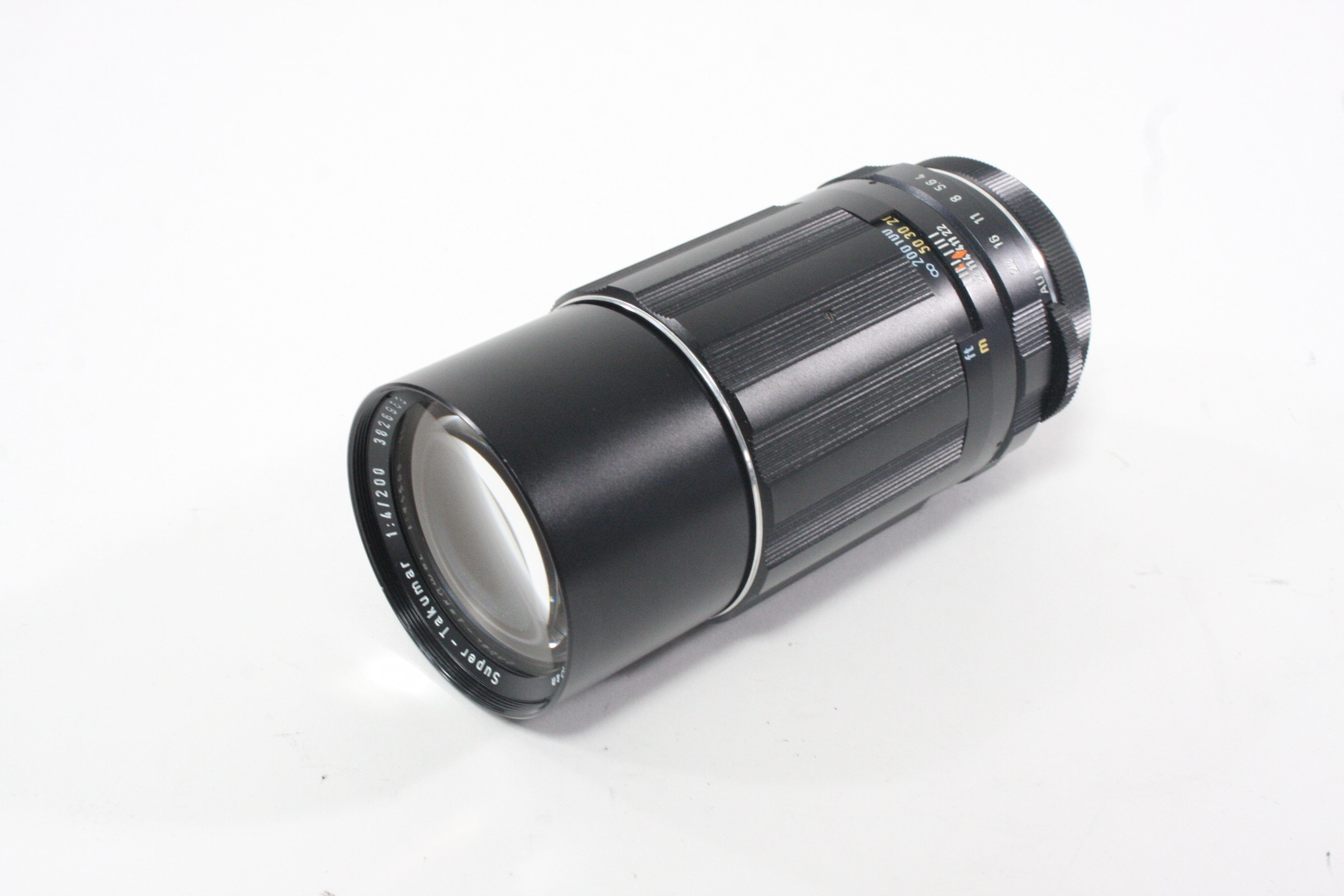 Pentax 200mm f/4 Super-Takumar Lens for M42 Screw Mount