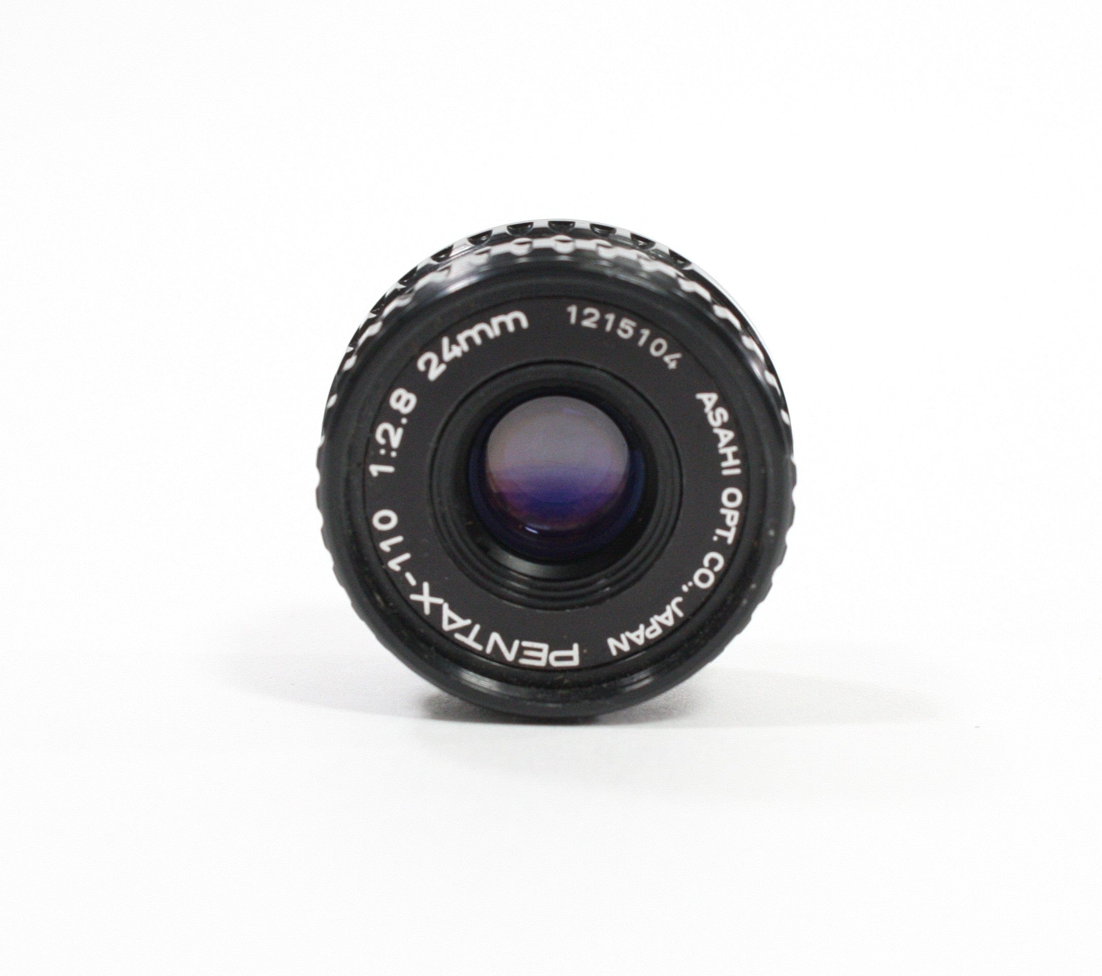 Pentax 24mm f/2.8 Lens with Filter for Pentax 110 Camera