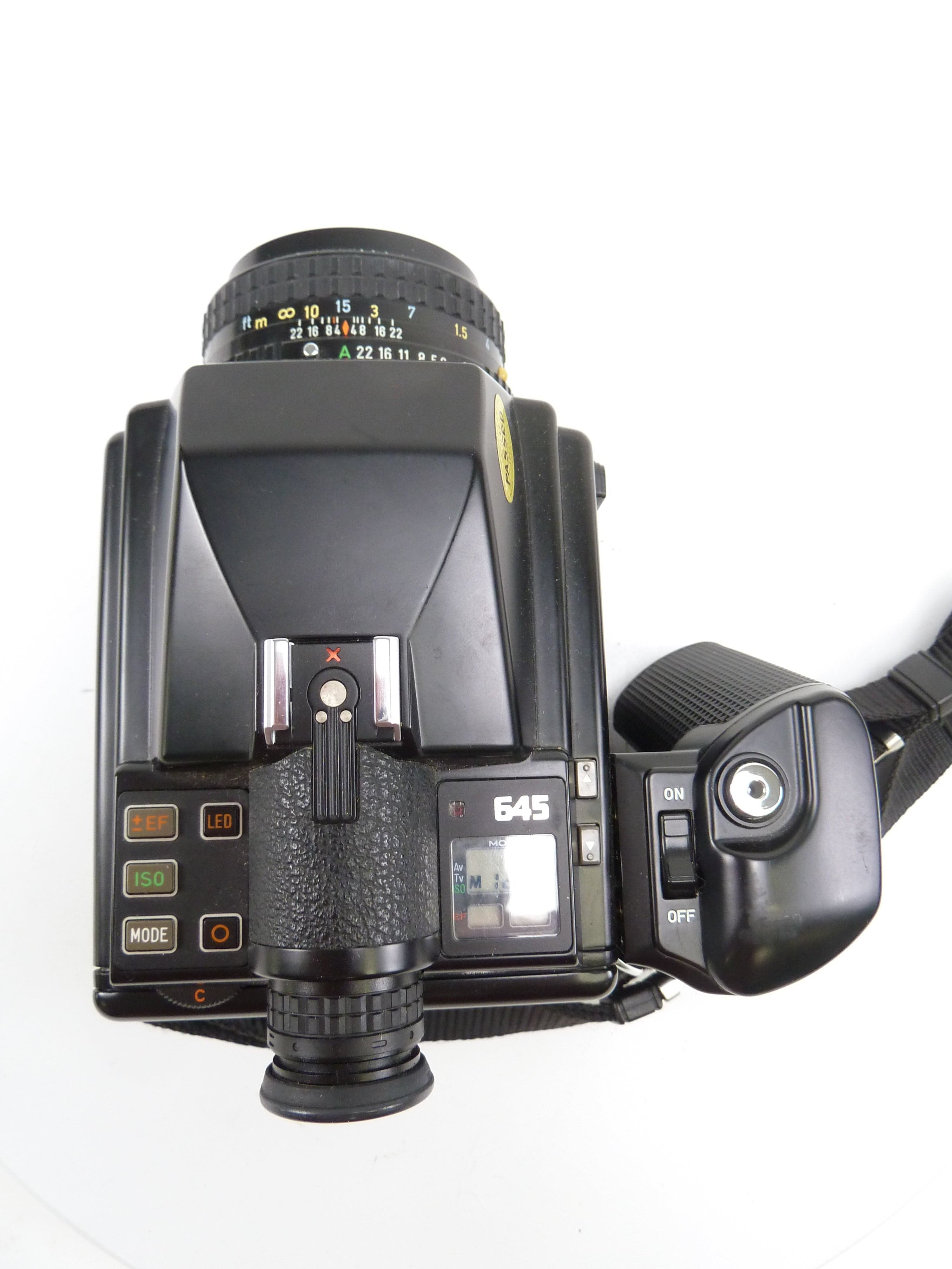 Pentax 645 Camera Outfit with 75MM f2.8 Lens