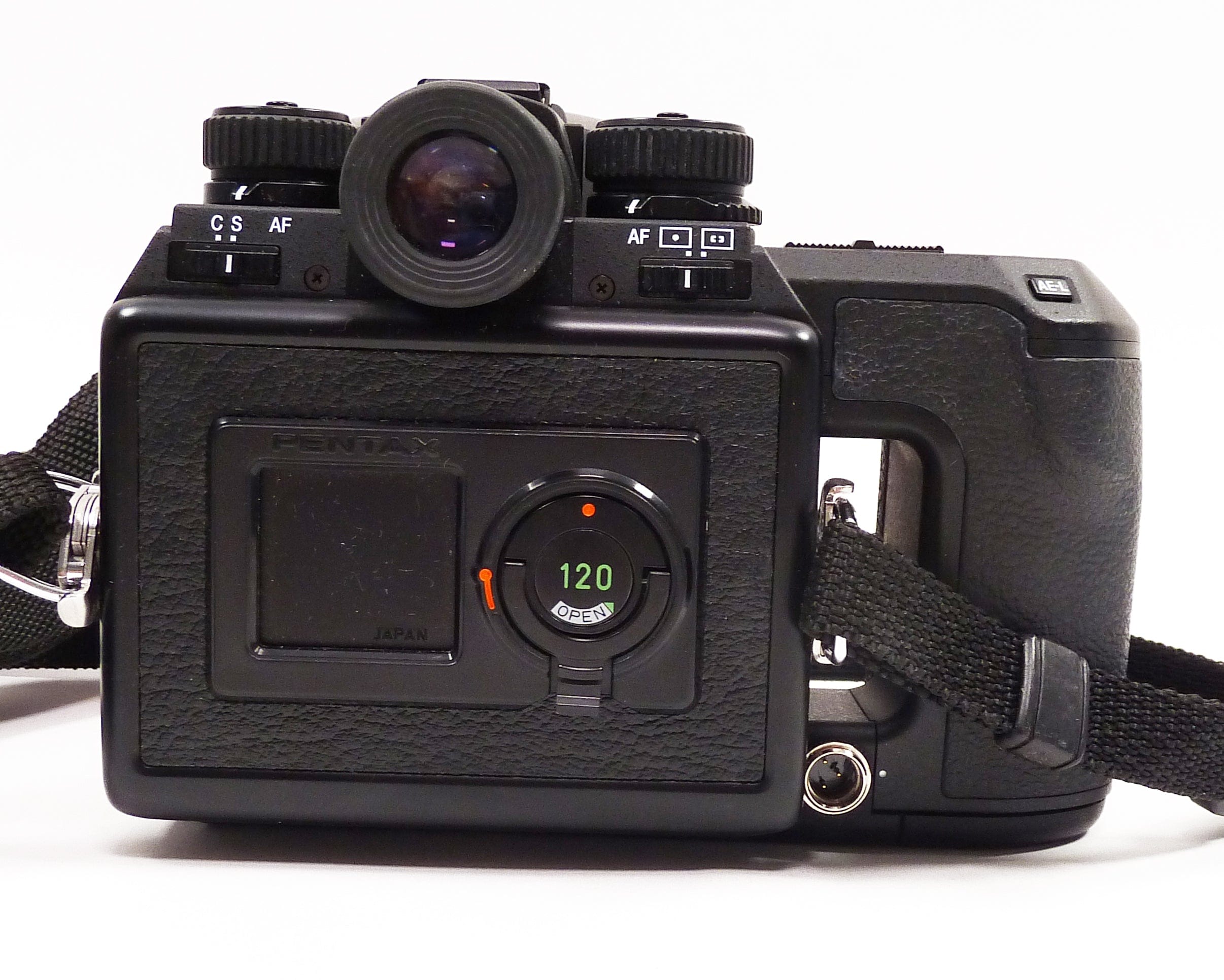 Pentax 645 N II Body with 120 Insert and New Modified Battery Holder