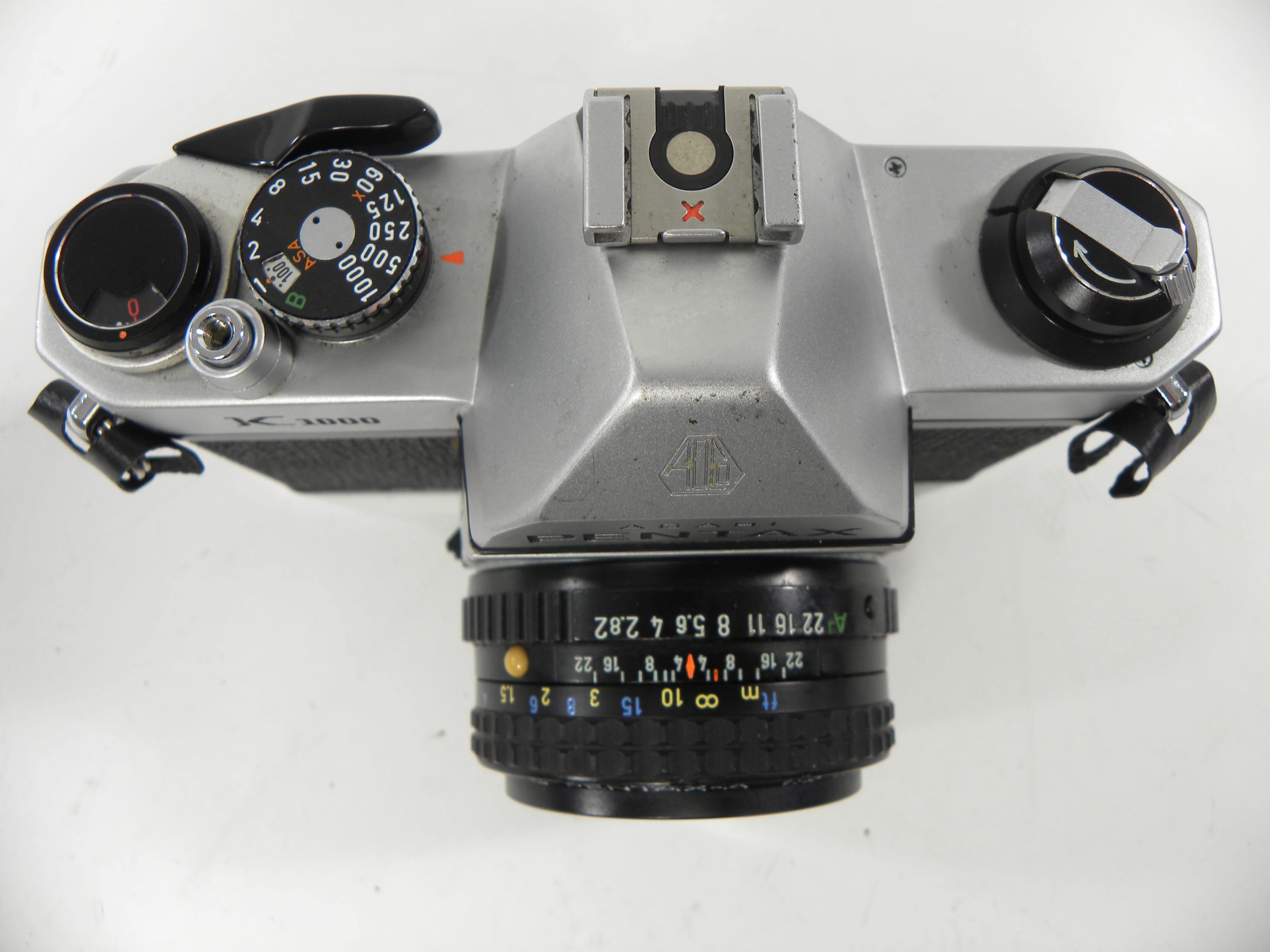 Pentax K-1000 35mm SLR w/SMC Pentax-A 50mm f2