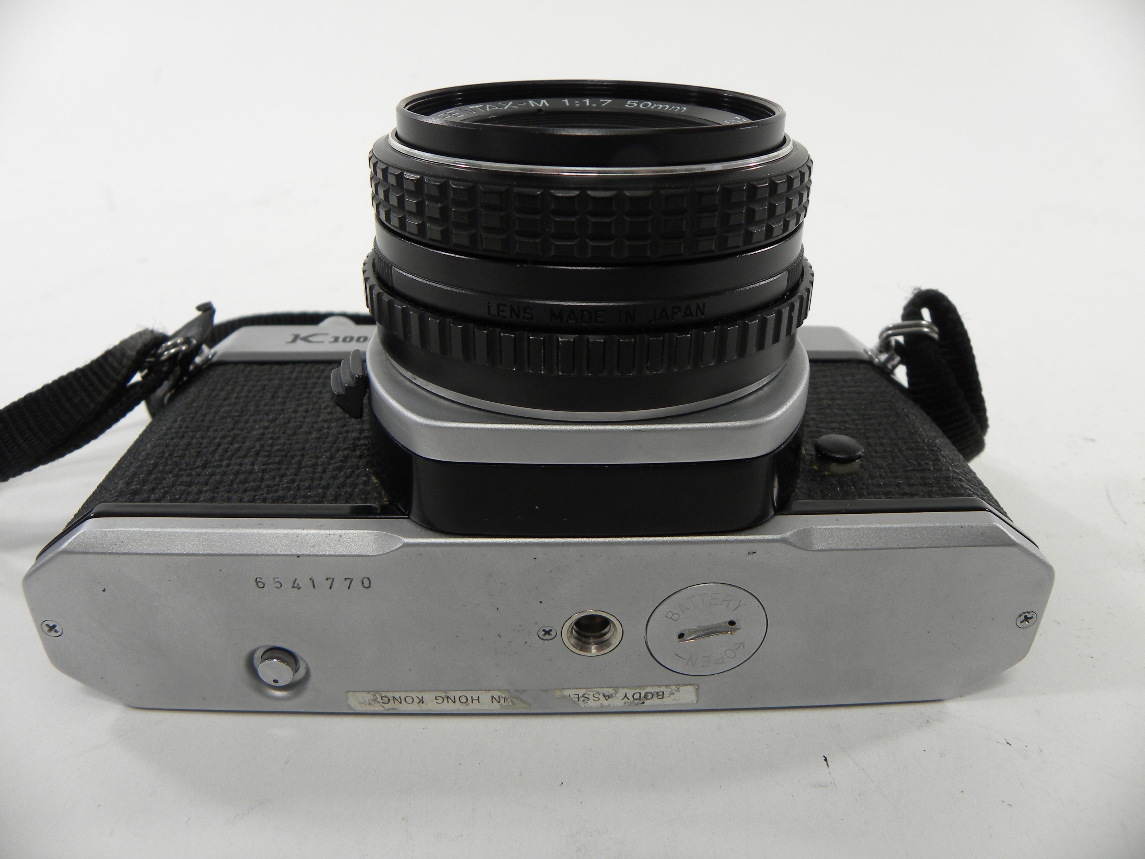 Pentax K-1000 35mm SLR w/SMC Pentax-M 50mm f1.7