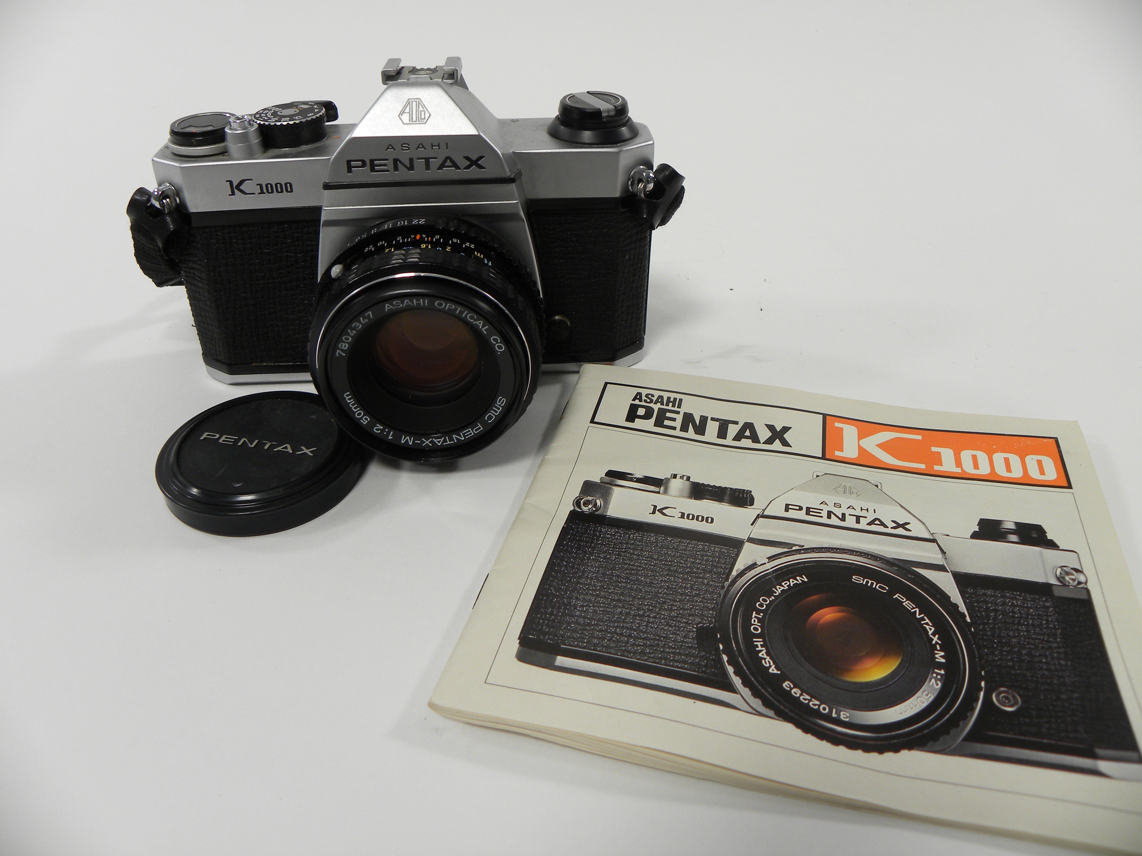 Pentax K-1000 35mm SLR w/ SMC Pentax-M 50mm f2