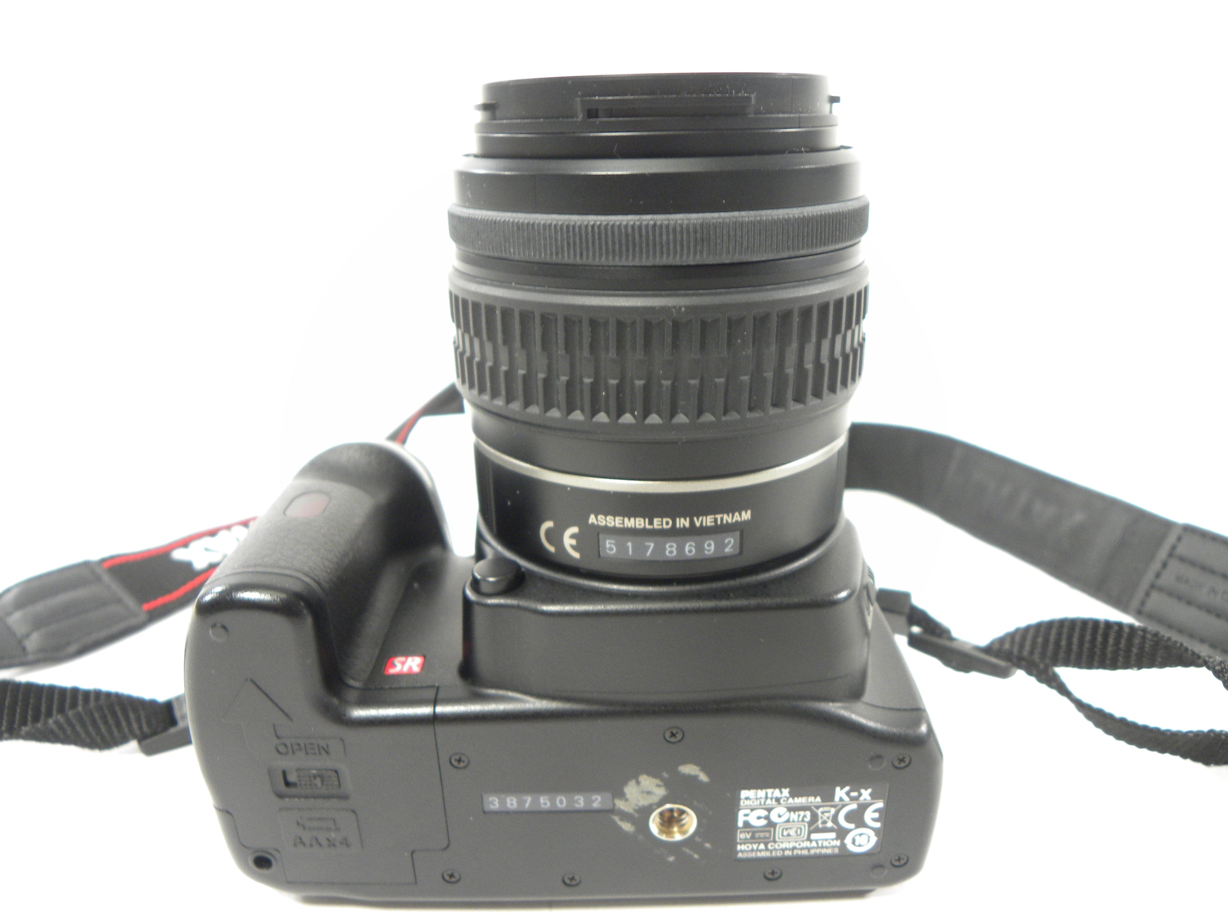 Pentax K-x 12.4mp Digital SLR w/SMC Pentax-DAL 18-55 f3.5-5.6